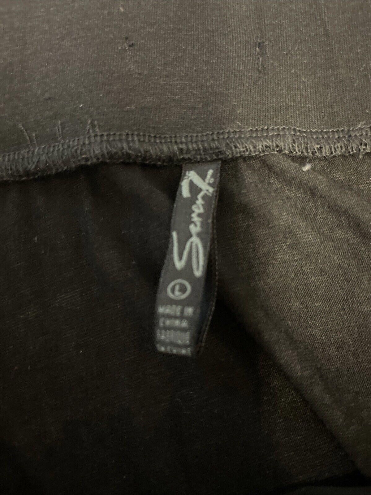 Studio Seven SKIRT - Seven 7 - SIZE L Maxi / Long - Black/sheer Size 36" / US 14 / IT 50 - 3 Thumbnail