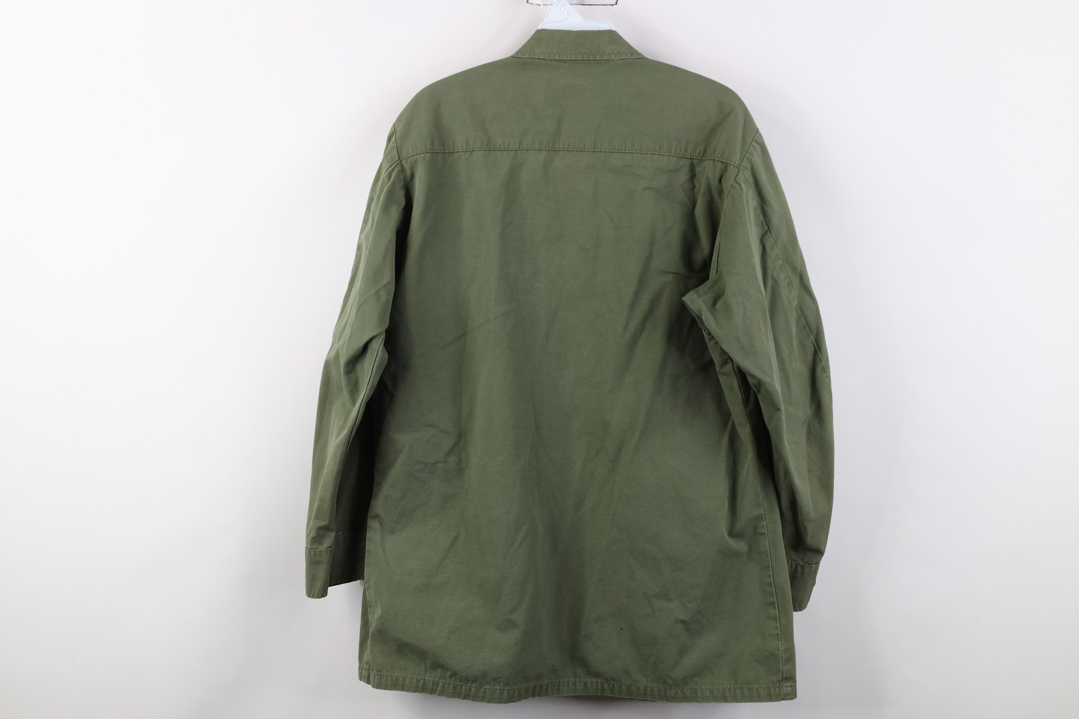 Vintage Vintage 60s Vietnam War USGI 107 Ripstop Coat Jacket USA Size US S / EU 44-46 / 1 - 14 Thumbnail