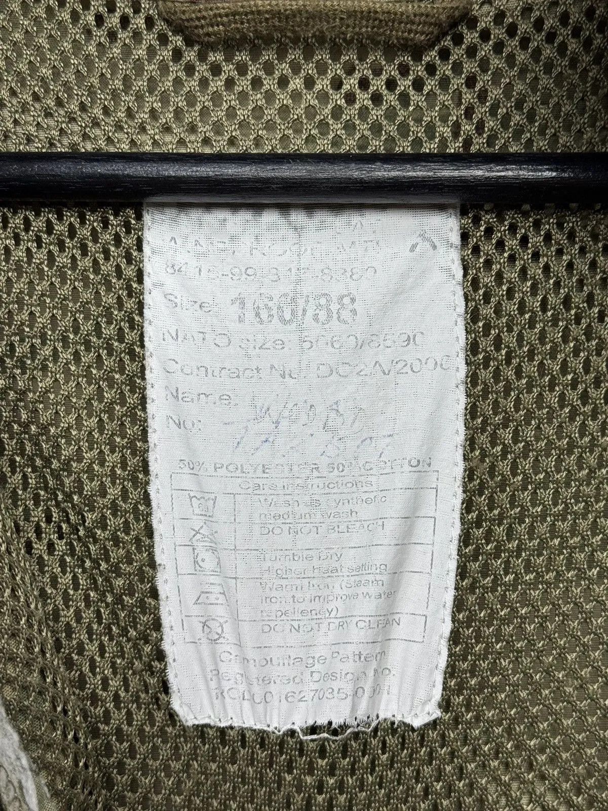 Junya Watanabe Vintage Military Army British Jacket MA-1 90s Ralph Lauren Size US L / EU 52-54 / 3 - 7 Thumbnail
