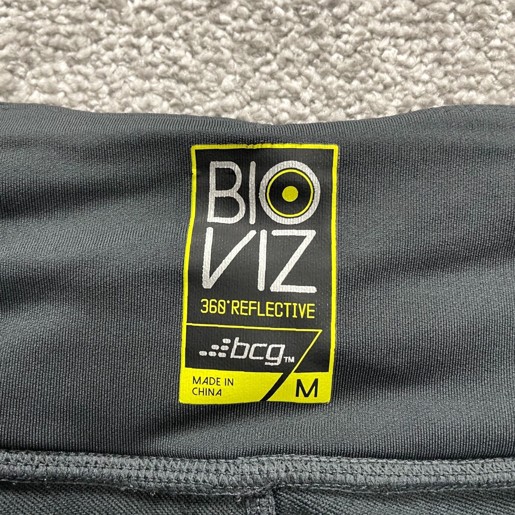 Vintage BCG Bioviz 360 Reflective Leggings Womens Medium Gray Active 29x29 Size 32" / US 10 / IT 46 - 7 Thumbnail