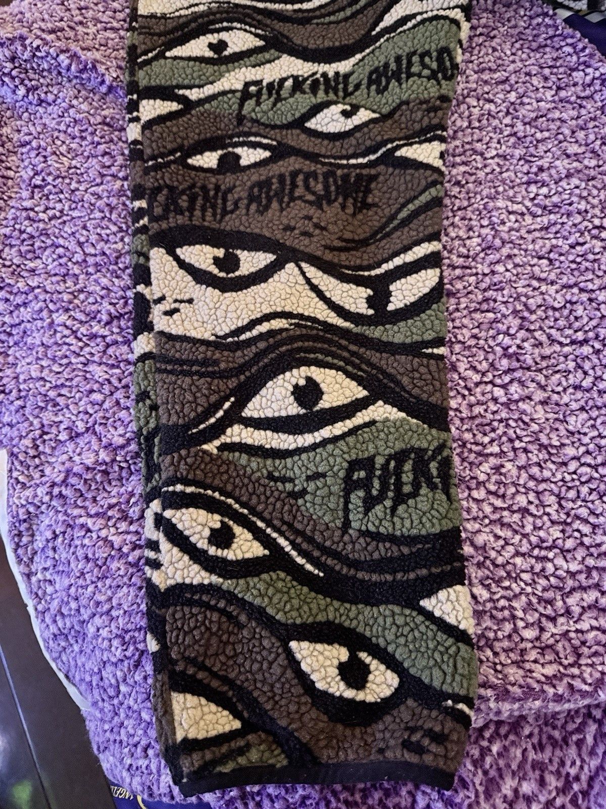 Adidas × Fucking Awesome FA Sherpa Camouflage Sweatpants Size Medium Size US 32 / EU 48 - 4 Thumbnail