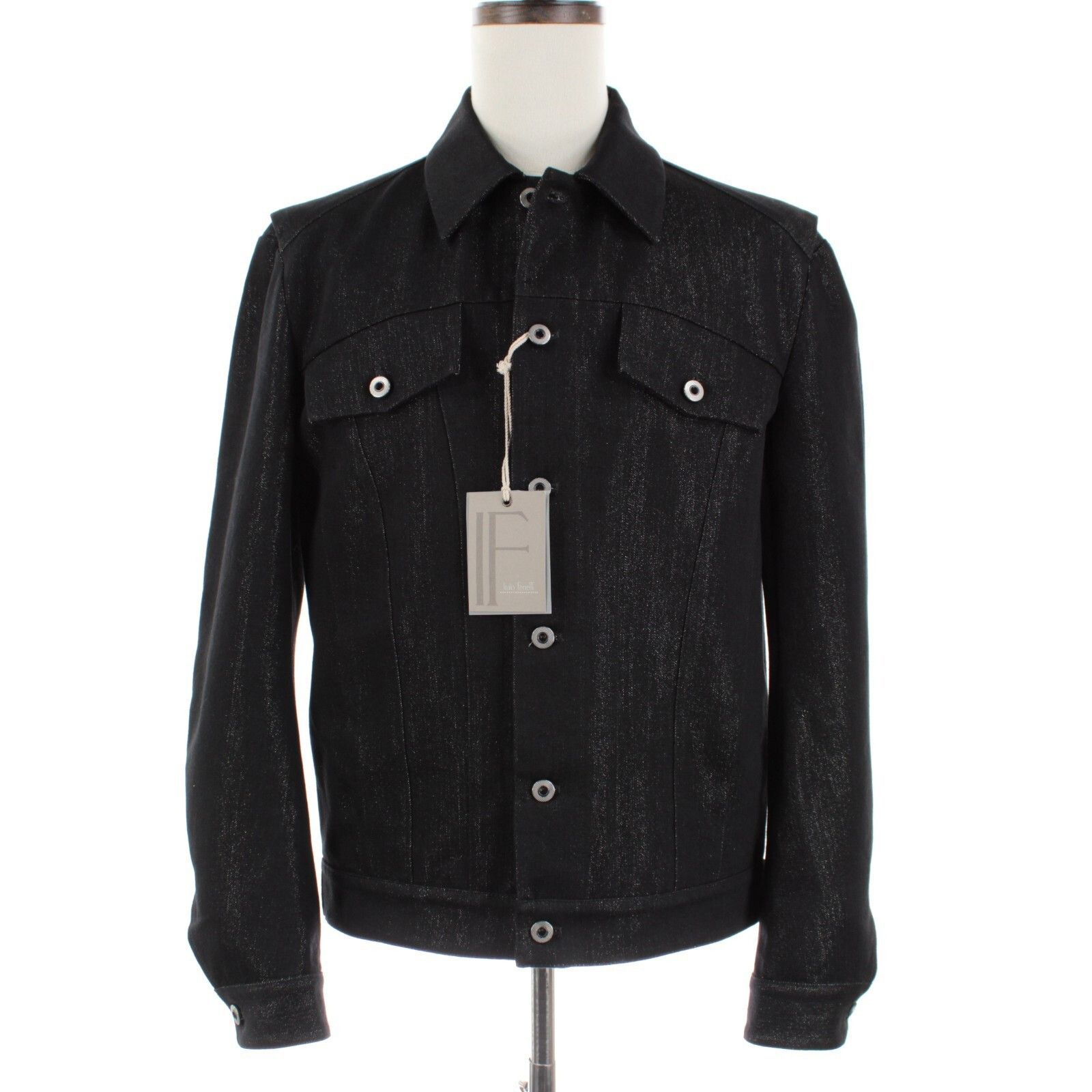 Other Italo Ferretti Jacket Size L US In Black Cotton Blend Size US L / EU 52-54 / 3 - 1 Thumbnail