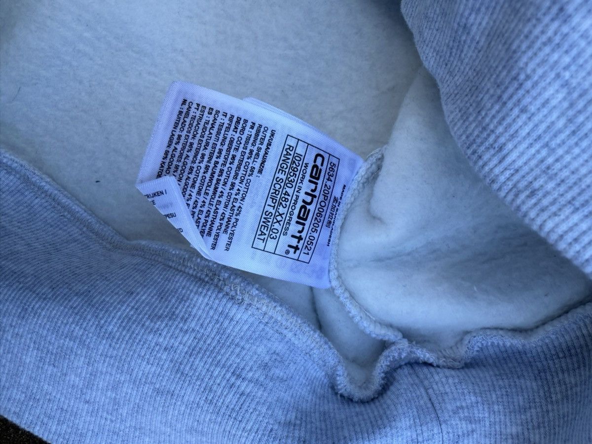 Carhartt Wip Carhartt WIP Range Script Sweatshirt Jumper Grey Size L Size US L / EU 52-54 / 3 - 5 Thumbnail