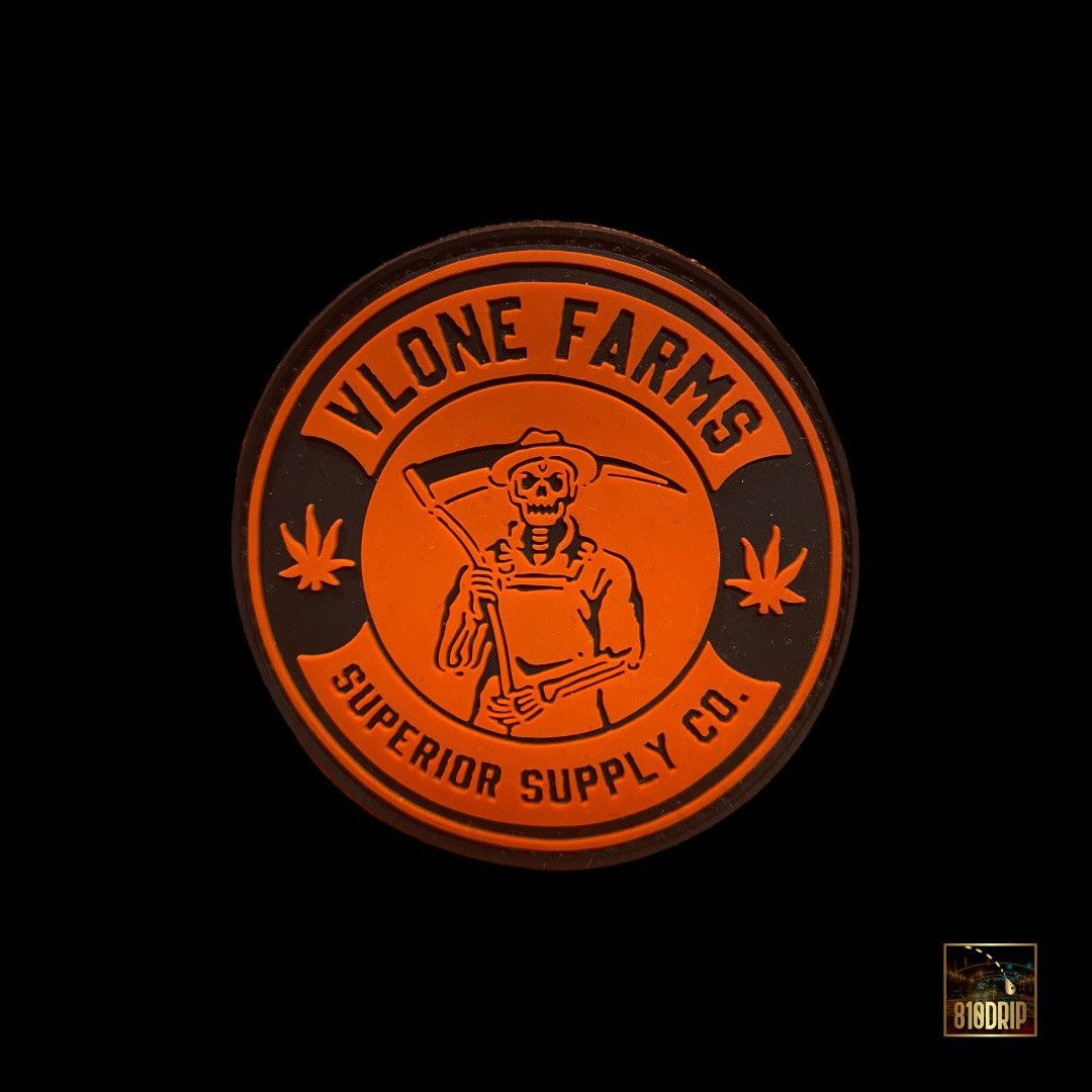 Vlone Unreleased Vlone Farms Hat (Orange) Size ONE SIZE - 6 Thumbnail