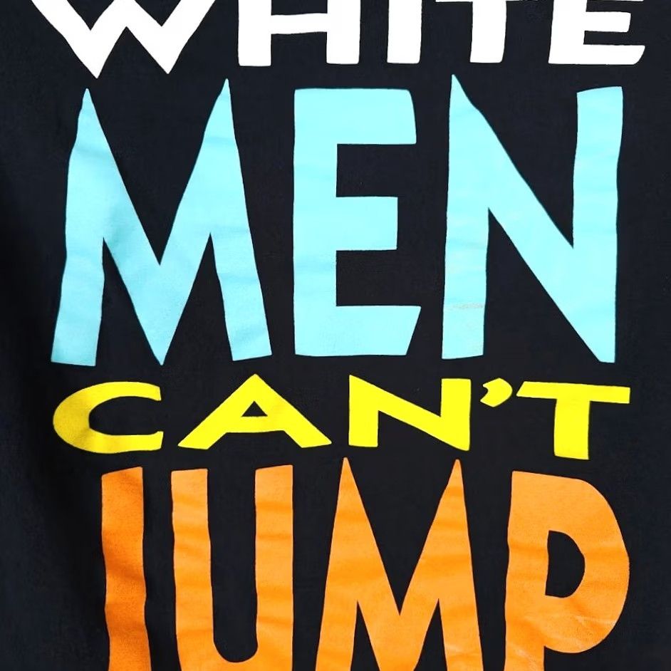 Vintage VINTAGE White Men Can't Jump Shirt Mens Small Black 90s Movie Retro Basketball Mens Size US S / EU 44-46 / 1 - 5 Thumbnail