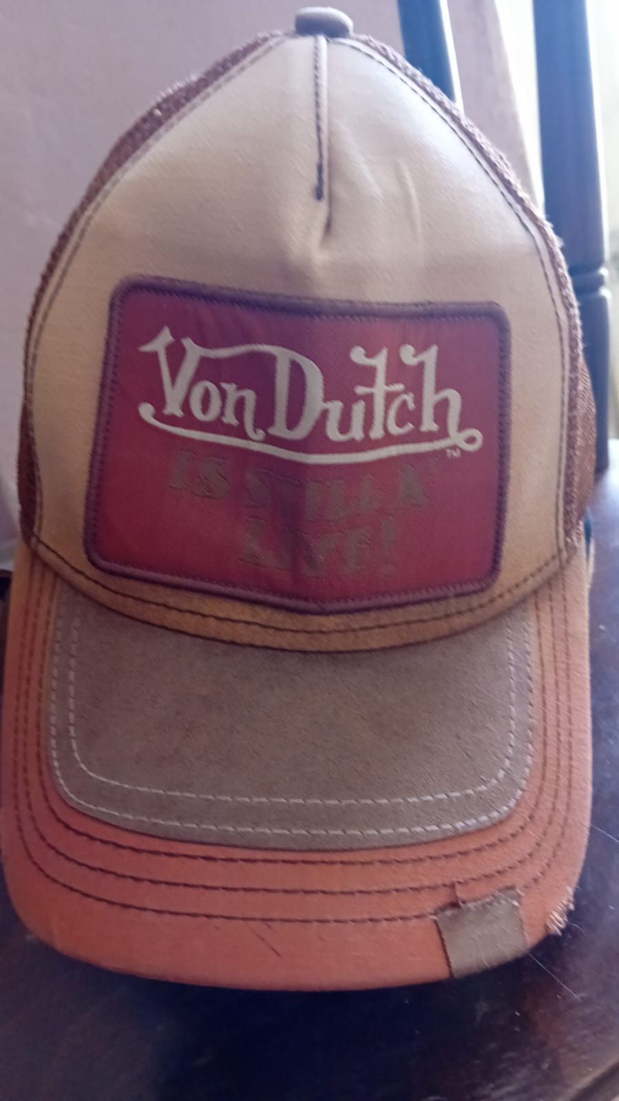 Von Dutch Von Dutch Is Still A' live Canvas Patch Trucker Hat Size ONE SIZE - 8 Thumbnail