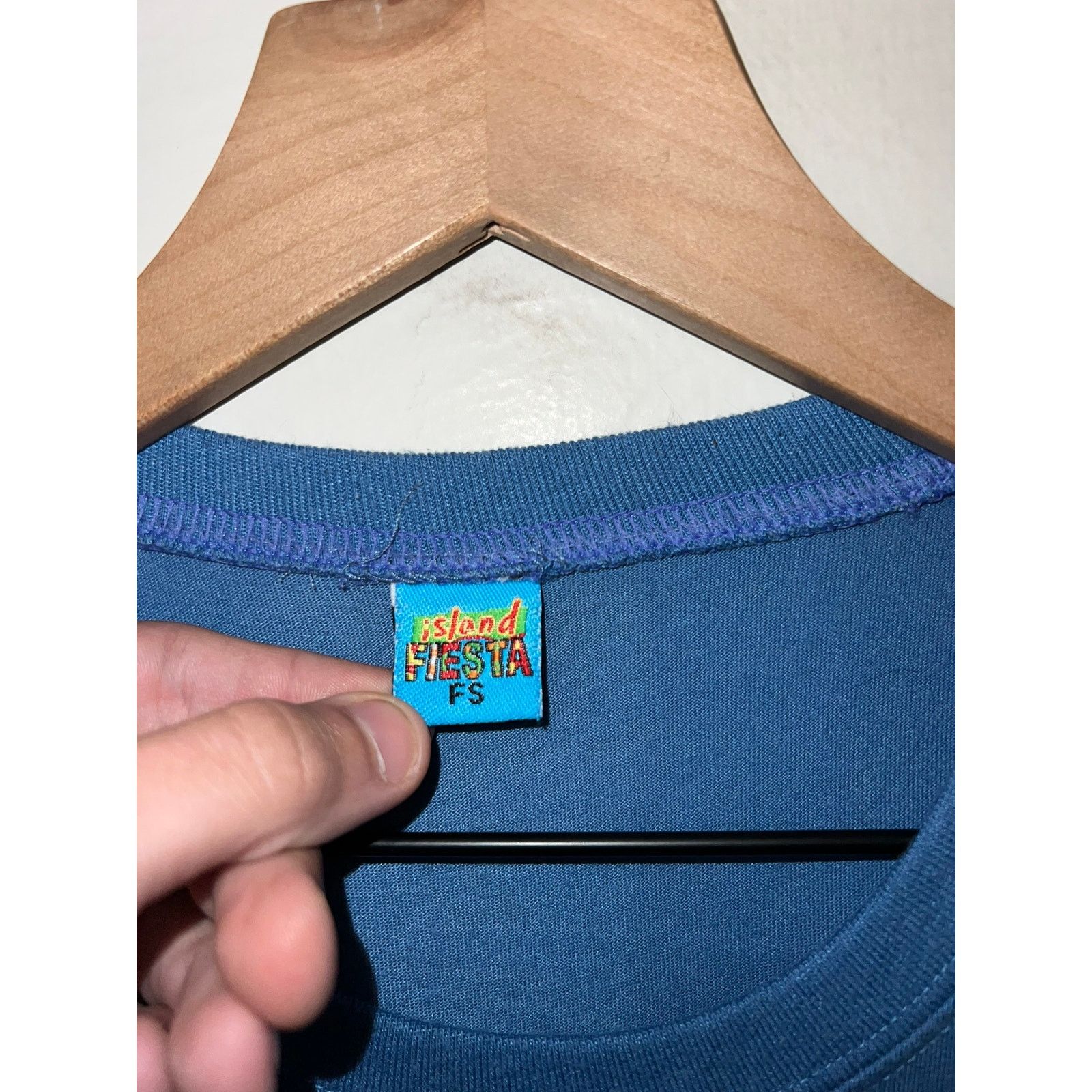 Vintage Vintage Philippines Shirt Cebu Sto. Nino Graphic Blue Tee M Size US M / EU 48-50 / 2 - 6 Thumbnail