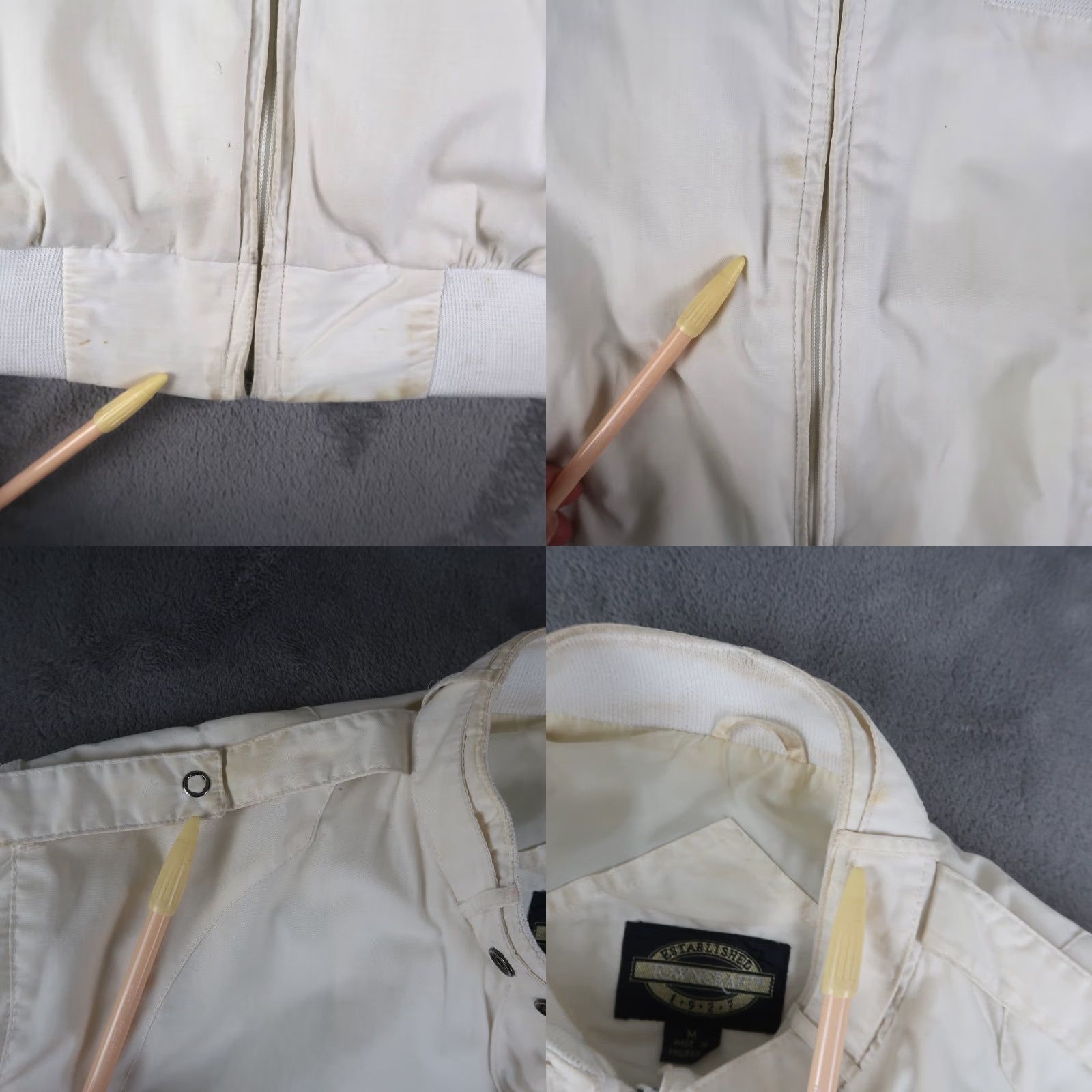 Honda VINTAGE Honda Air Brush CRX Racing Jacket Car JDM Size M Medium White 1980s Sportswear Mens Size US M / EU 48-50 / 2 - 8 Thumbnail