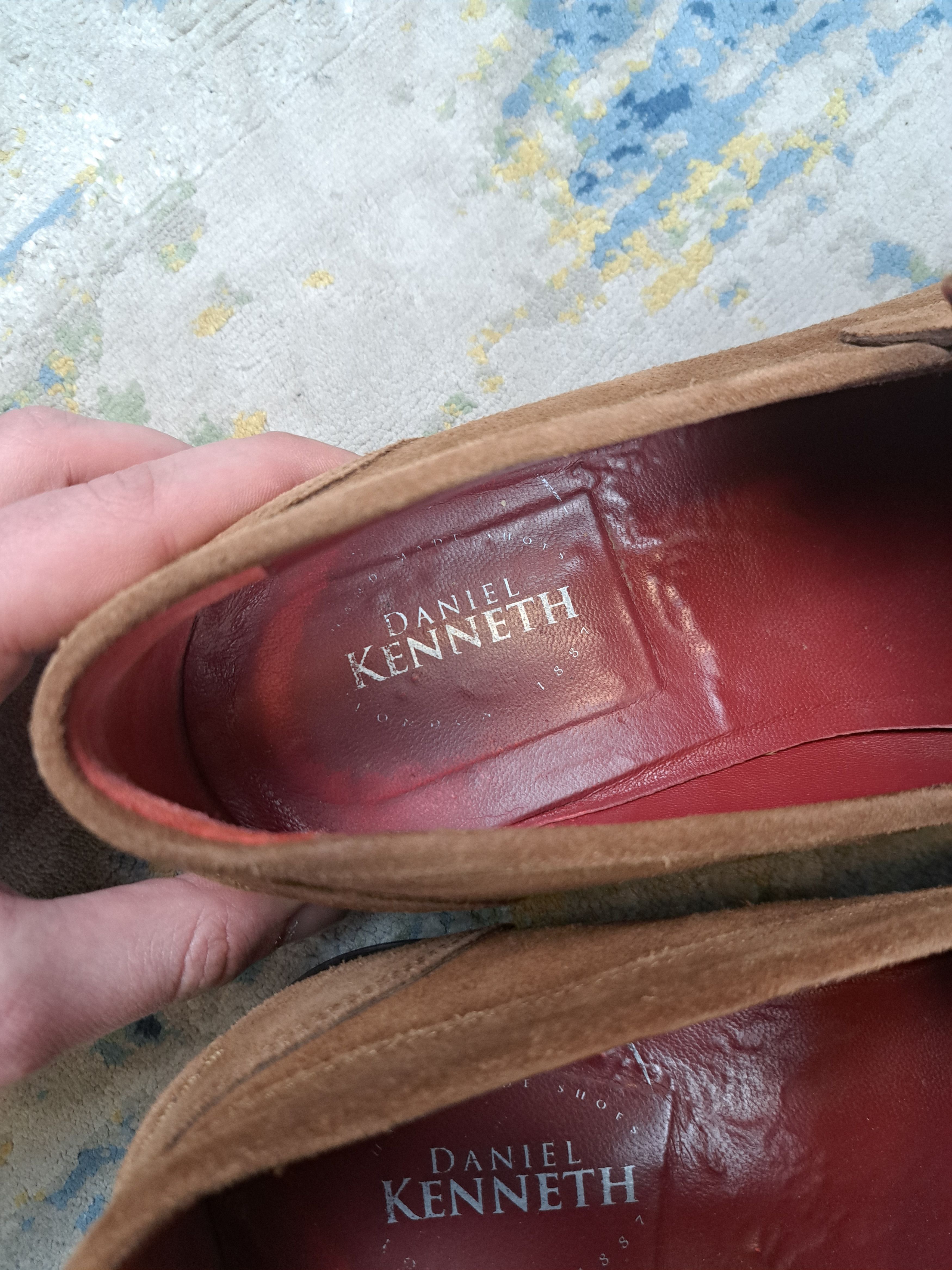 Other Daniel Kenneth Brown Suede Loafers Genuine Leather Old Money Size US 10 / EU 43 - 5 Thumbnail