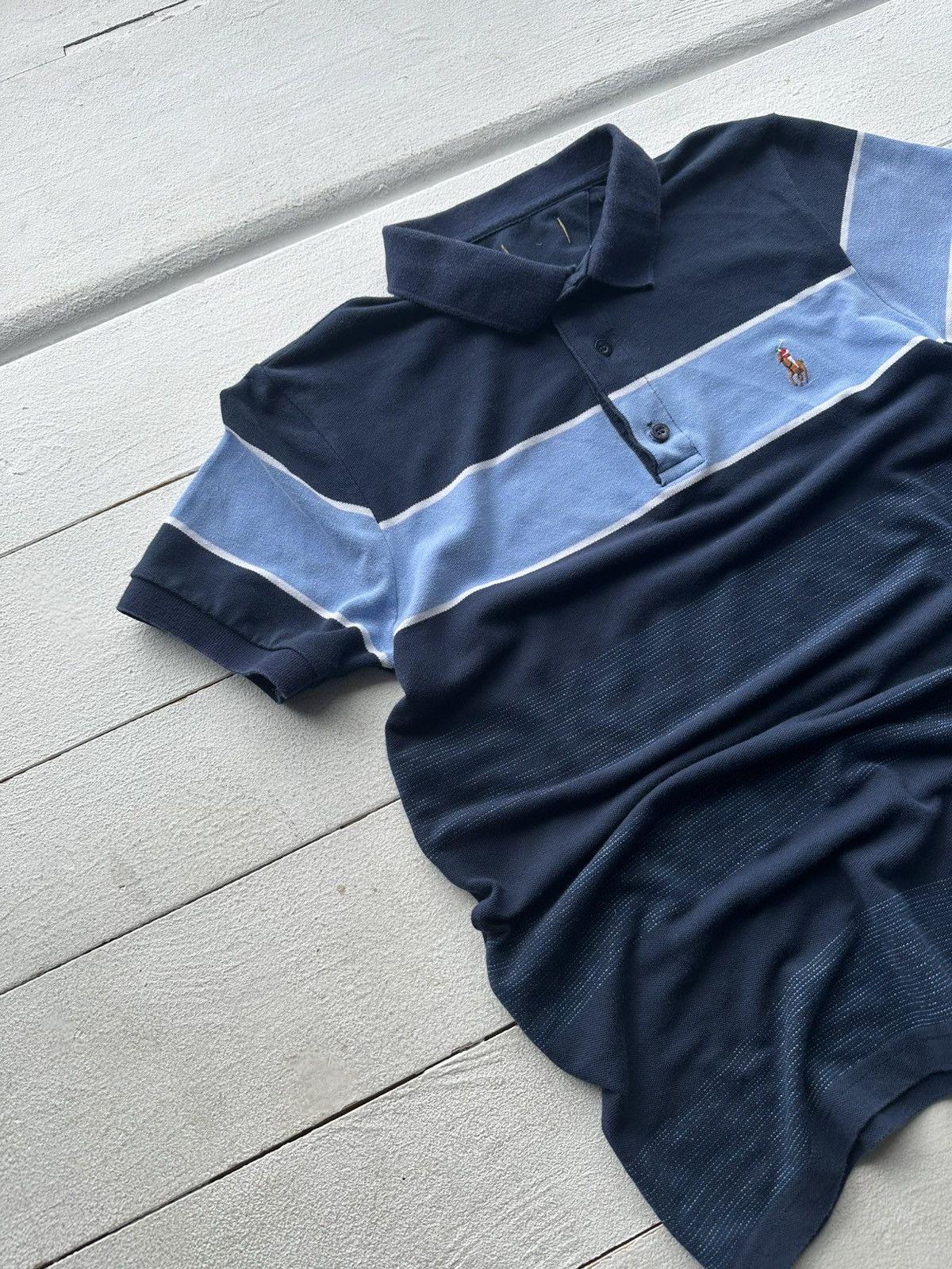 Polo Ralph Lauren × Vintage 🚨VNTG RALPH LAUREN POLO LINED MARINA LUXURY OLD MONEY Size US M / EU 48-50 / 2 - 2 Thumbnail