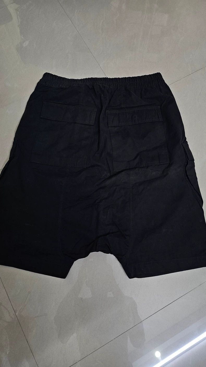 Rick Owens Rick Owens Black Cargo Shorts-2505 Size US 32 / EU 48 - 3 Thumbnail