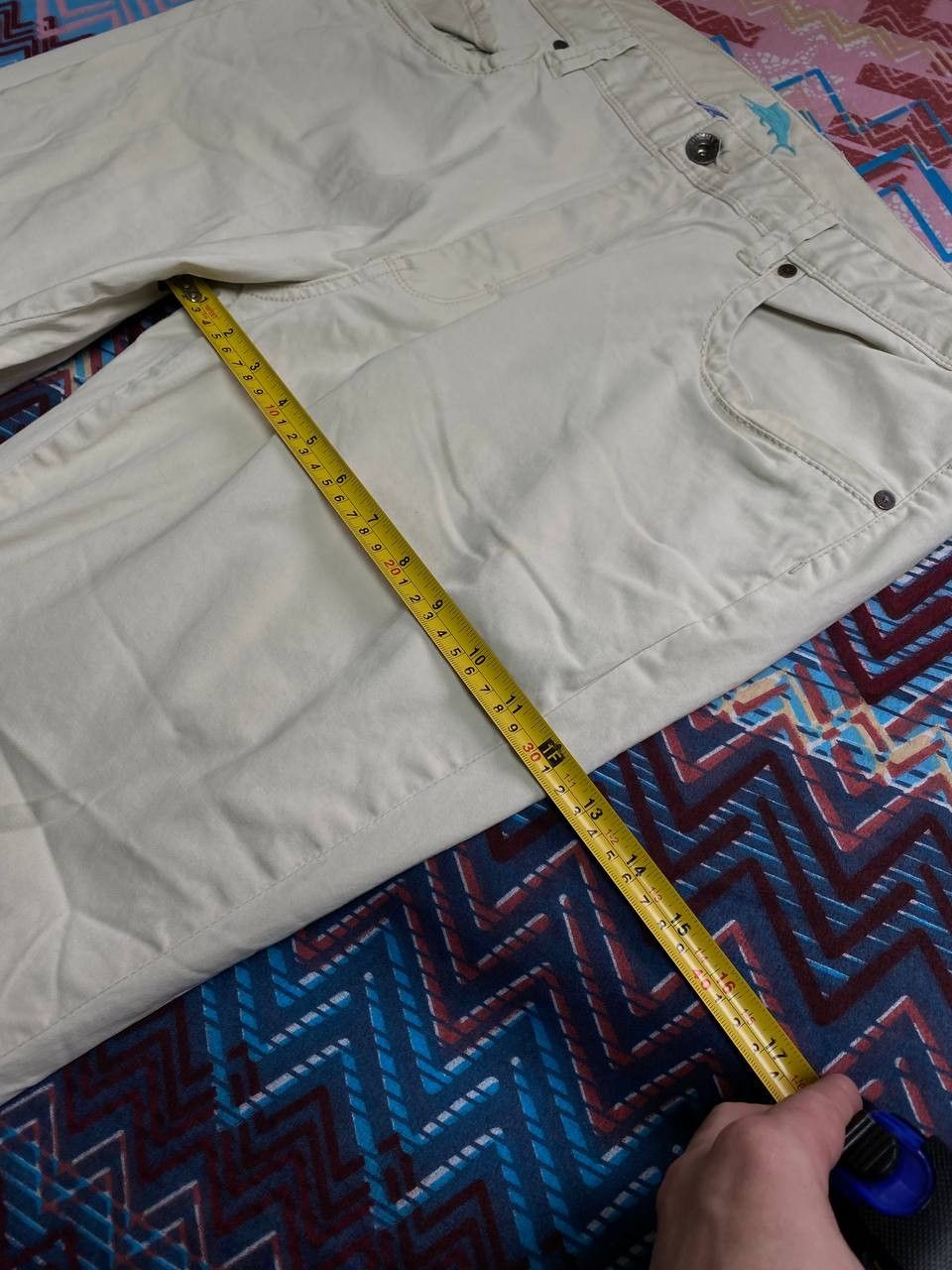 Tommy Bahama × Vintage Tommy Bahama Straight Leg Chinos Chino Pants Beige Size US 38 / EU 54 - 23 Thumbnail