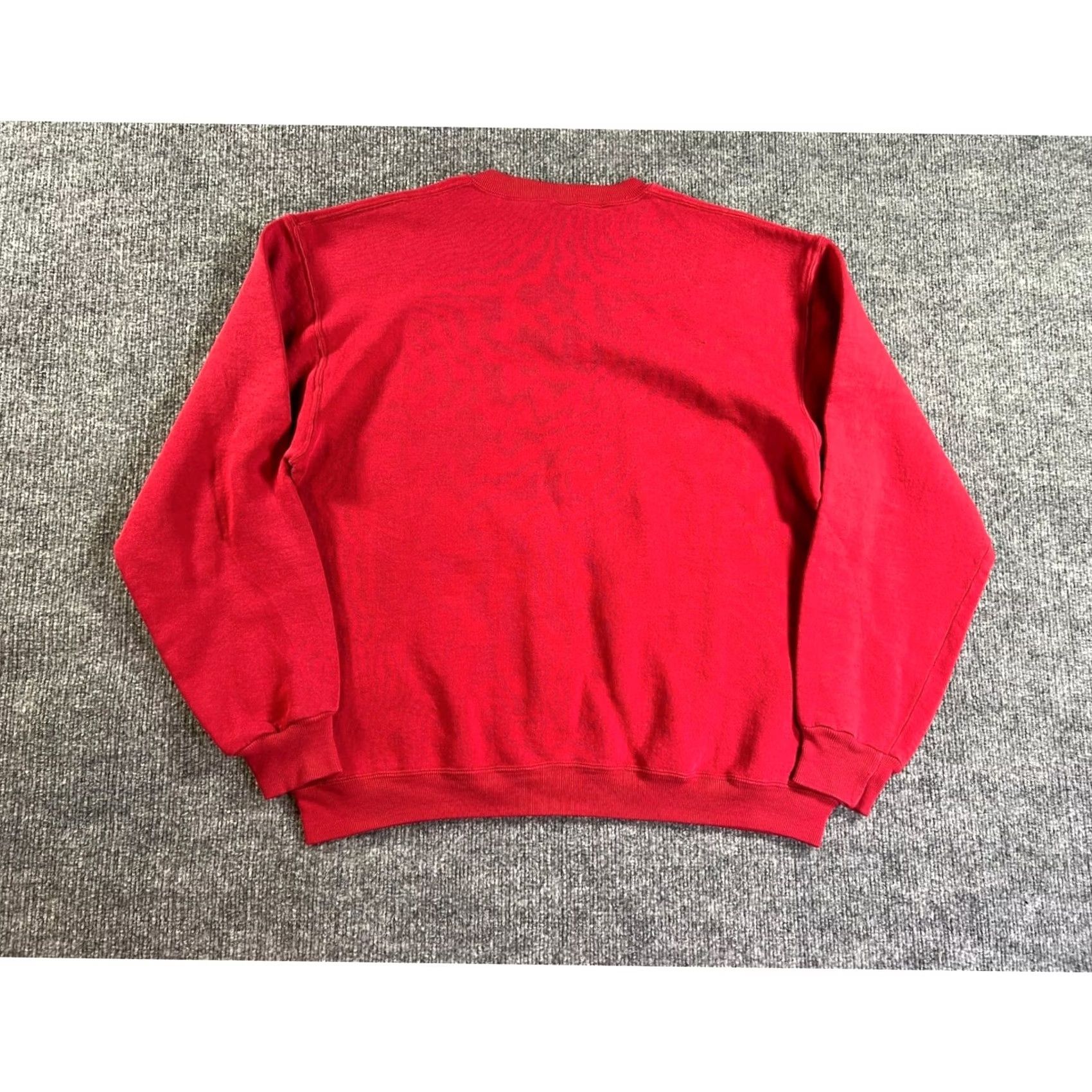 Russell Athletic VINTAGE Russell Athletic Arkansas Razorbacks Sweatshirt Mens L Red 90s University Graphic Print Crew Neck Pullover Oversized Block Logo Size US L / EU 52-54 / 3 - 3 Thumbnail