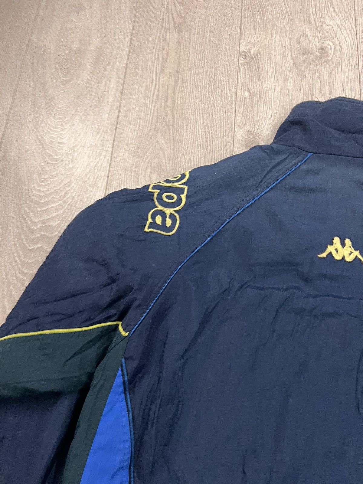 Kappa × Vintage Vintage 90s Kappa Bench Sideline Soccer Jacket Mid Weight Size US L / EU 52-54 / 3 - 4 Thumbnail
