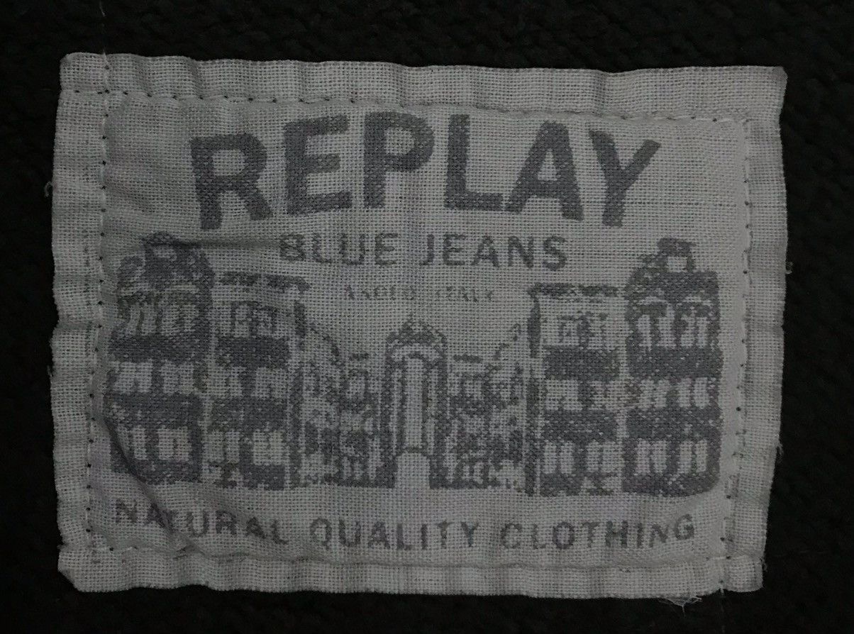 Replay × Vintage Vintage Replay Blue Jeans Jacket Size US M / EU 48-50 / 2 - 12 Thumbnail