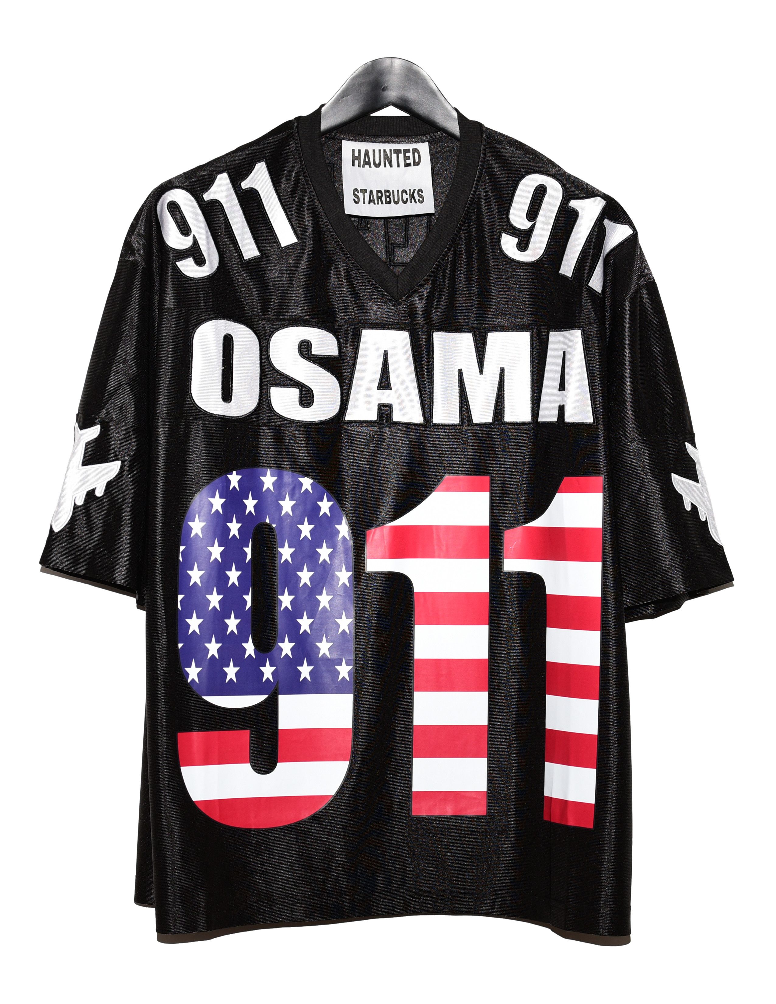 Asspizza Haunted Starbucks x Ass pizza 911 Jersey Size US XL / EU 56 / 4 - 2 Thumbnail