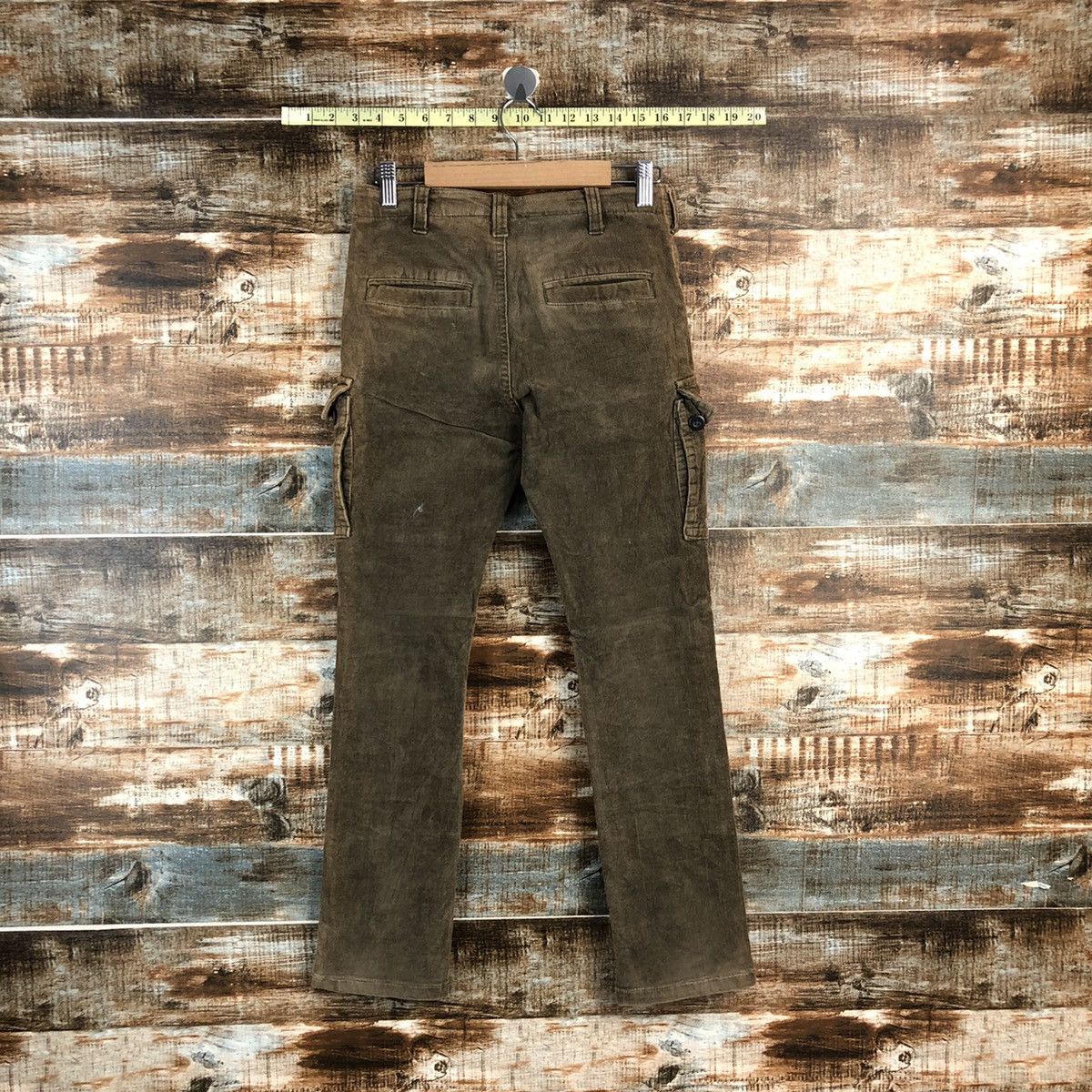 Japanese Brand DLL Back Number Brown Cargo Multipocket Pants #C223 Size 25" / US 0 / IT 36 - 13 Thumbnail