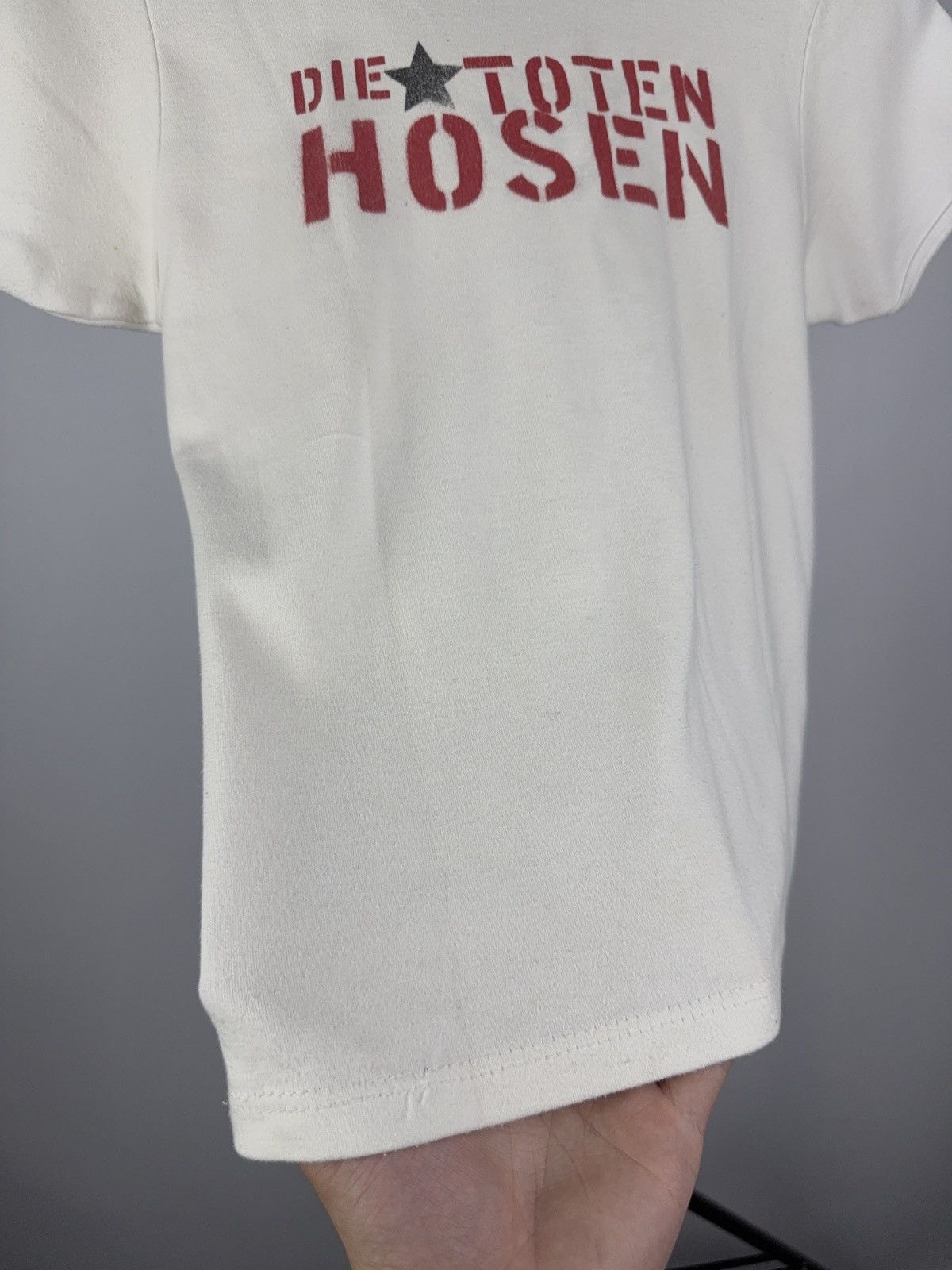 Band Tees Vintage 90s Retro Die Toten Hosen Germany wmns t shirt Size S / US 4 / IT 40 - 14 Thumbnail