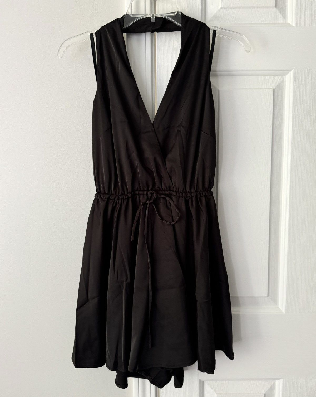 Anthropologie Anthropologie Hutch Classic Black Halter Romper, Size XS Size 26" / US 2 / IT 38 - 6 Thumbnail