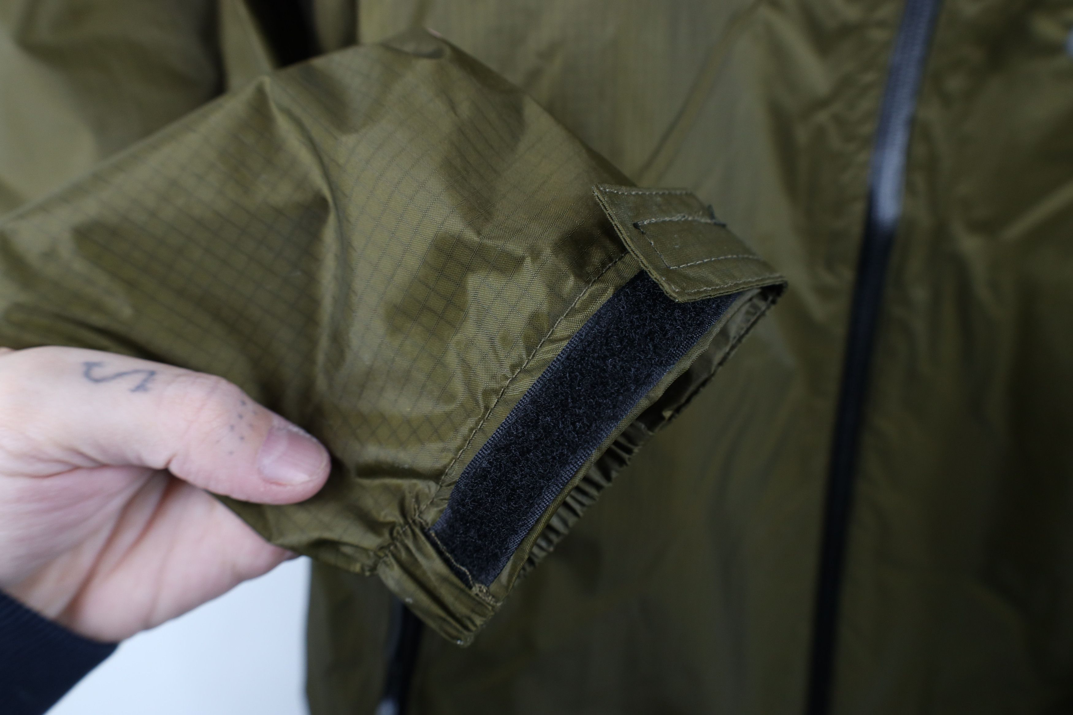 Vintage Tenkara USA Fly Weight Waterproof Hooded Rain Jacket Size US S / EU 44-46 / 1 - 7 Thumbnail