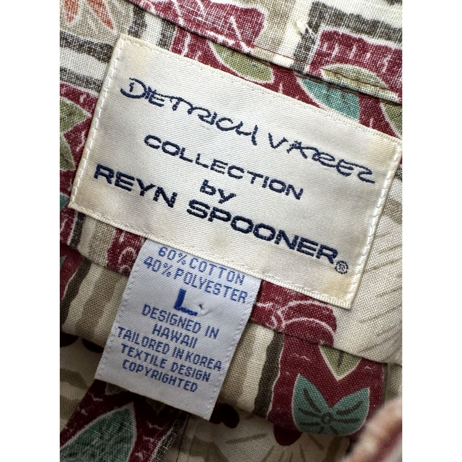 Reyn Spooner REYN SPOONER / DIETRICH VAREZ - Reverse Print L Hawaiian Aloha Pullover Shirt Shirt Men L Multicolor 90s Theme Mens Size US L / EU 52-54 / 3 - 4 Thumbnail