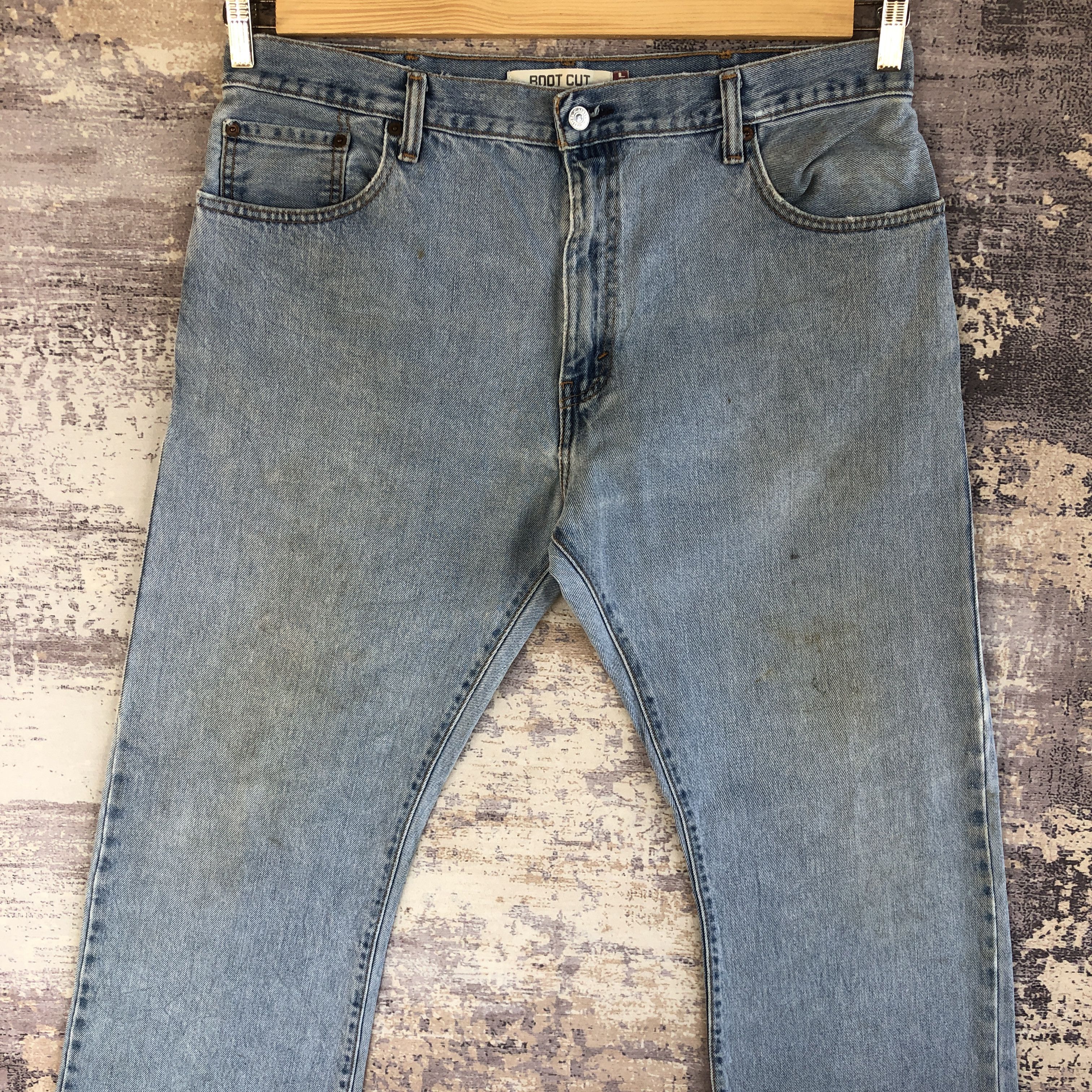 Levi's Vintage Levis 517 Flare Jeans Levi's Faded Boot Cut Denim Size US 36 / EU 52 - 3 Thumbnail