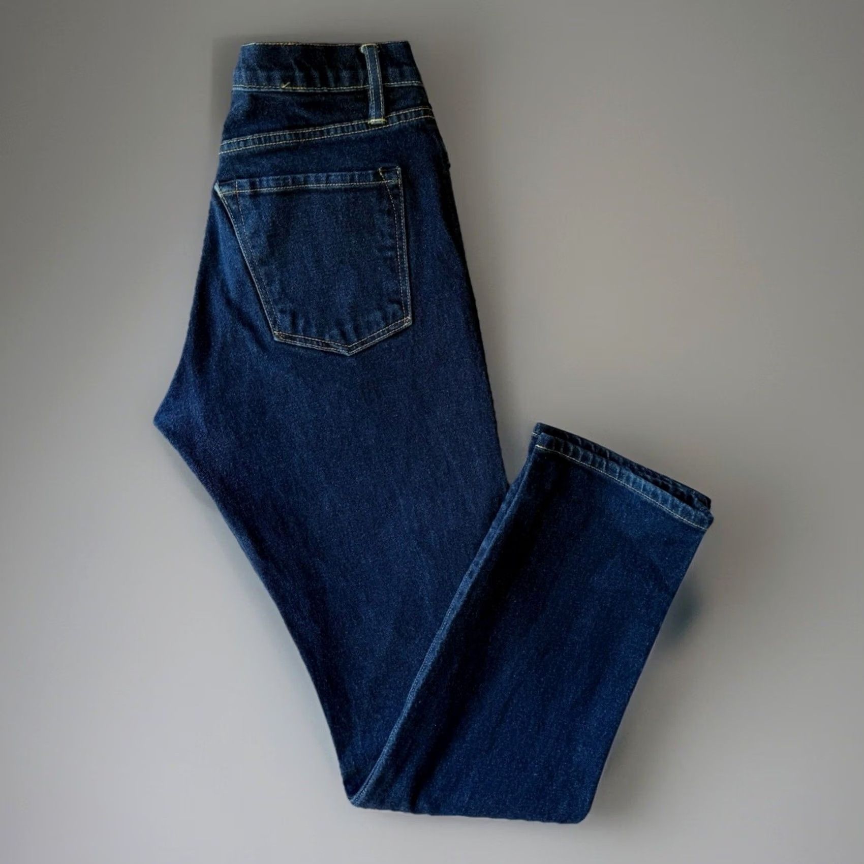 Flint And Tinder Flint and Tinder Jeans 30 Blue Dark Wash Denim Slim Fit Casual Men Jeans Denim 30 Inseam 31 Size US 30 / EU 46 - 2 Thumbnail