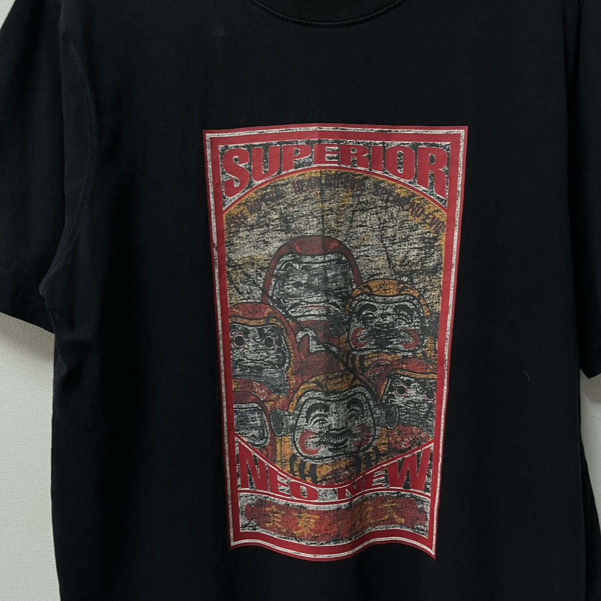 Evisu Evisu T-shirt Big Logo Black Size XL Size US XL / EU 56 / 4 - 5 Thumbnail