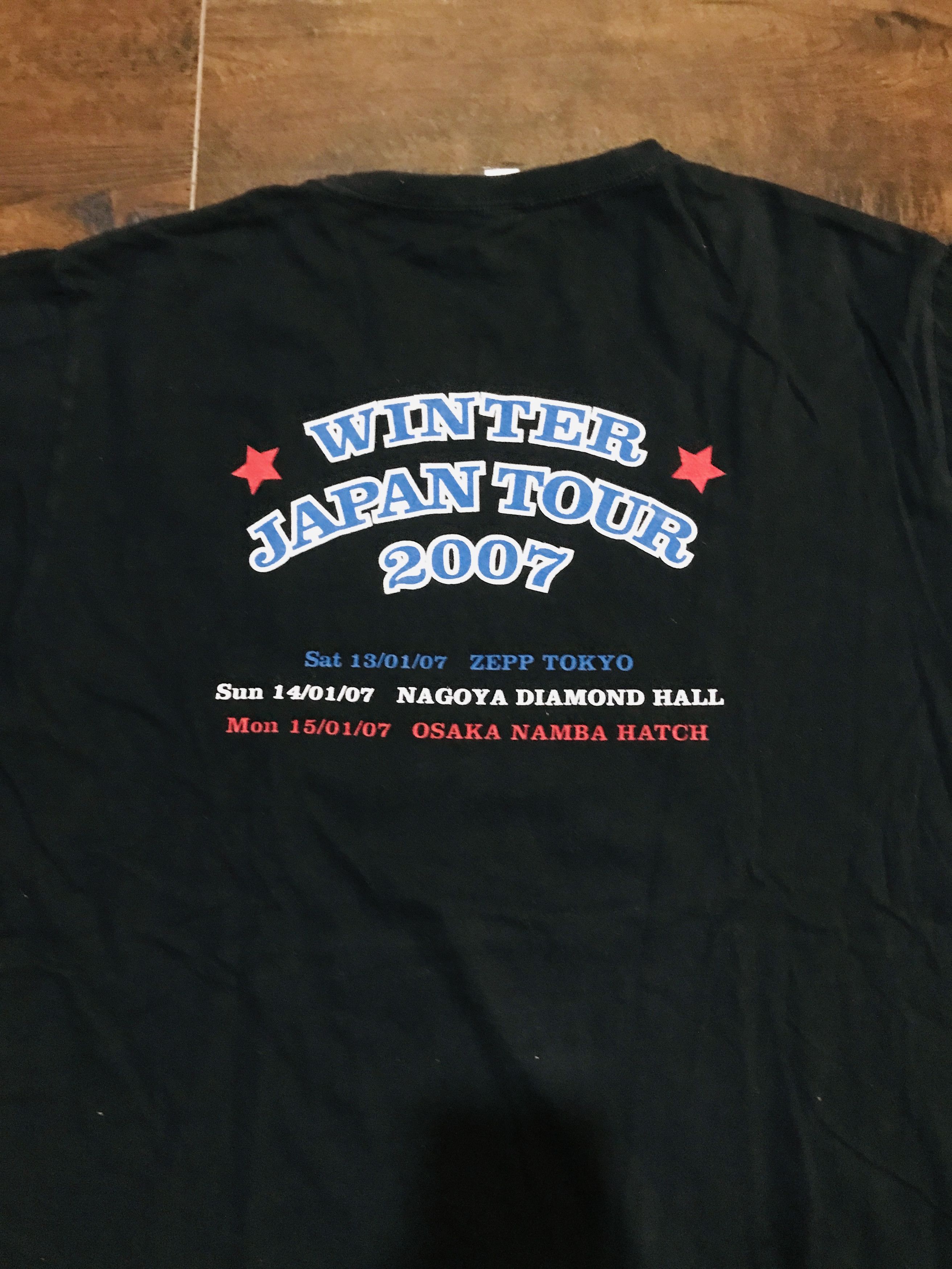 Band Tees Vintage Y2K The Killers Band T Shirt Winter Japan Tour 2007 Size US L / EU 52-54 / 3 - 7 Thumbnail