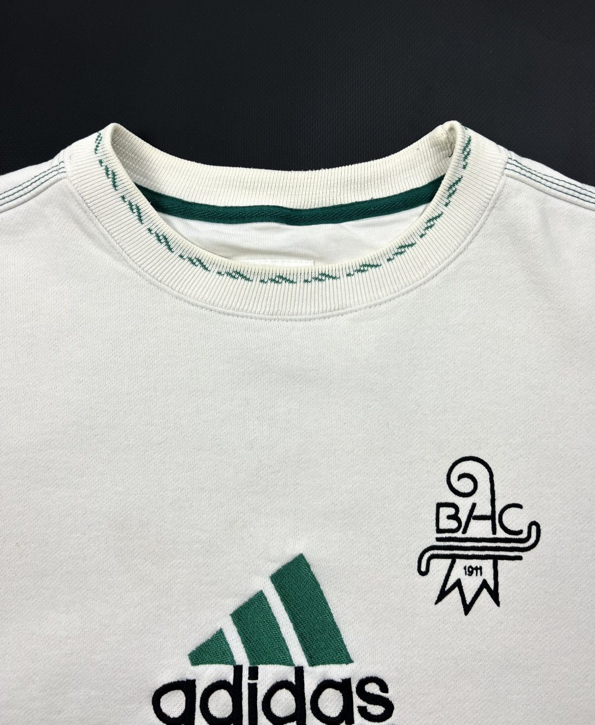 Adidas rare 90s Adidas Equipment Basler Hockey Club 1911 Sweatshirt Size US L / EU 52-54 / 3 - 14 Thumbnail