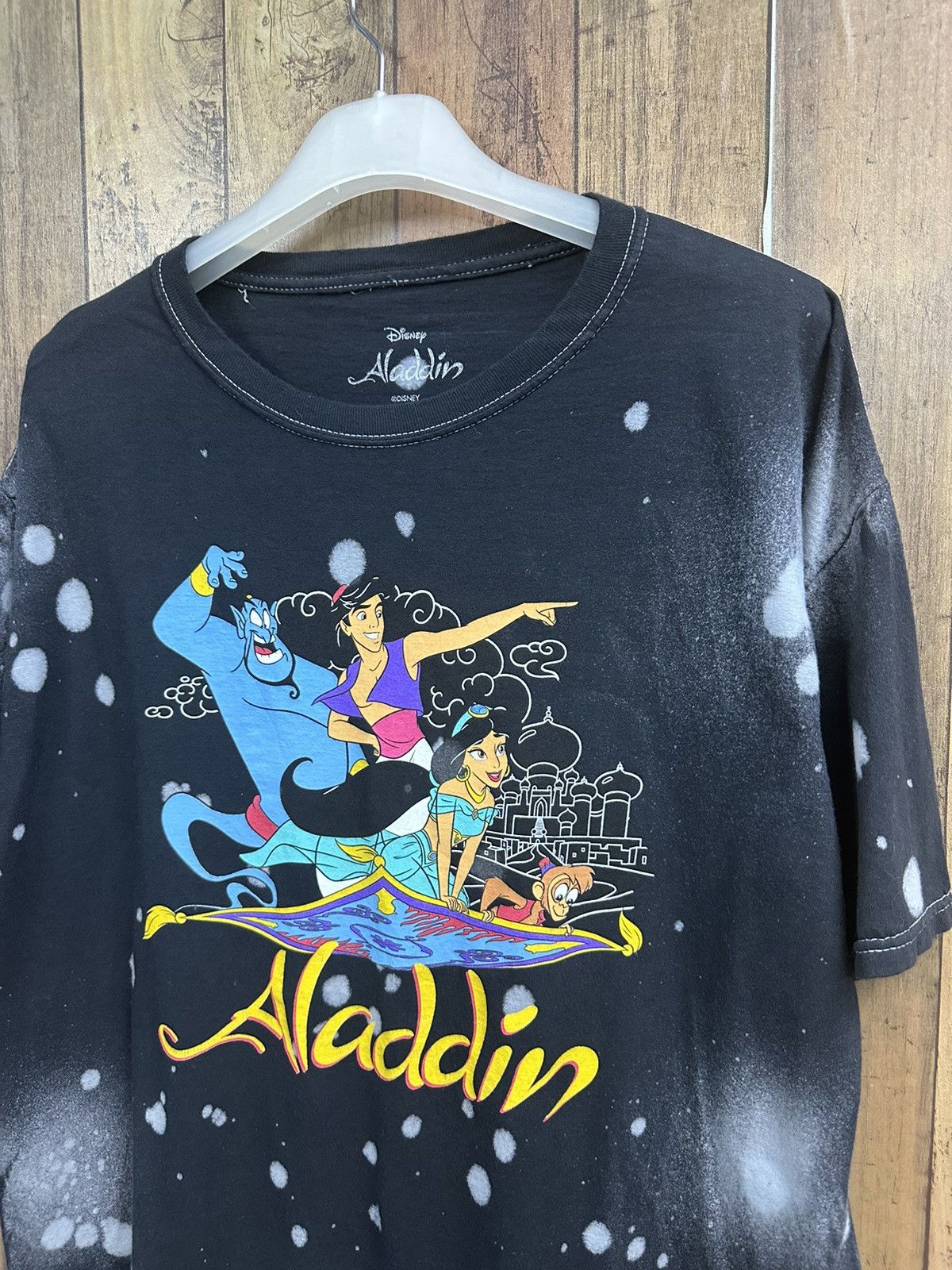 Cartoon Network × Disney Disney Aladdin Full Print Tshirt A556 Size US L / EU 52-54 / 3 - 2 Thumbnail