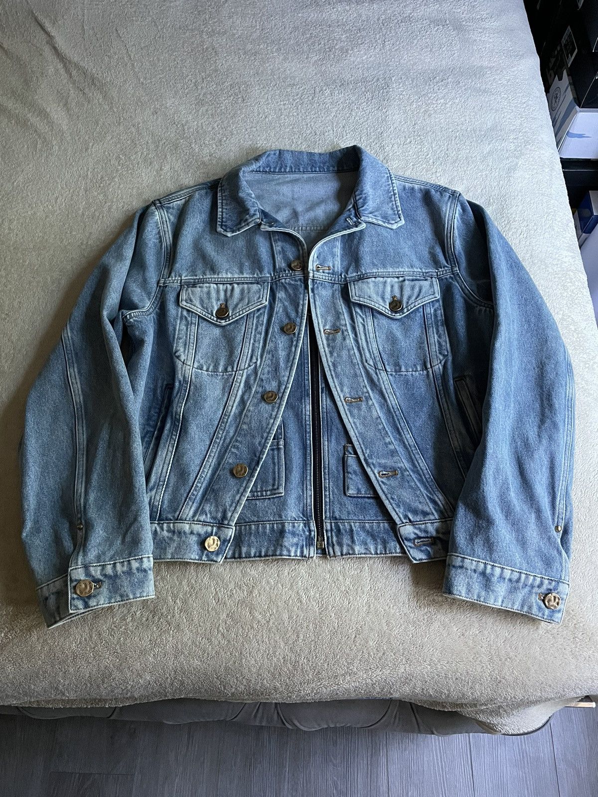 Louis Vuitton Louis Vuitton XIX Denim Jacket Size US L / EU 52-54 / 3 - 1 Thumbnail