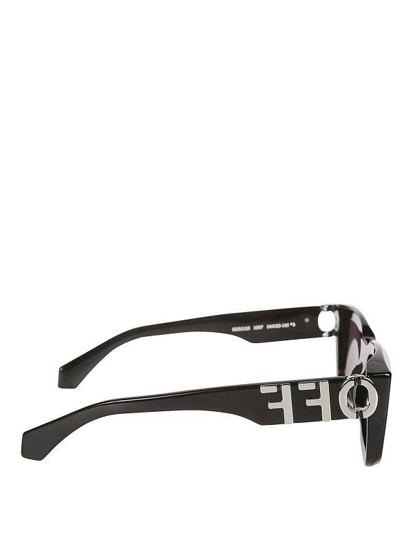 Off-White NEW OFF-WHITE OERI125S24PLA0011007 Hays Black Size ONE SIZE - 4 Thumbnail