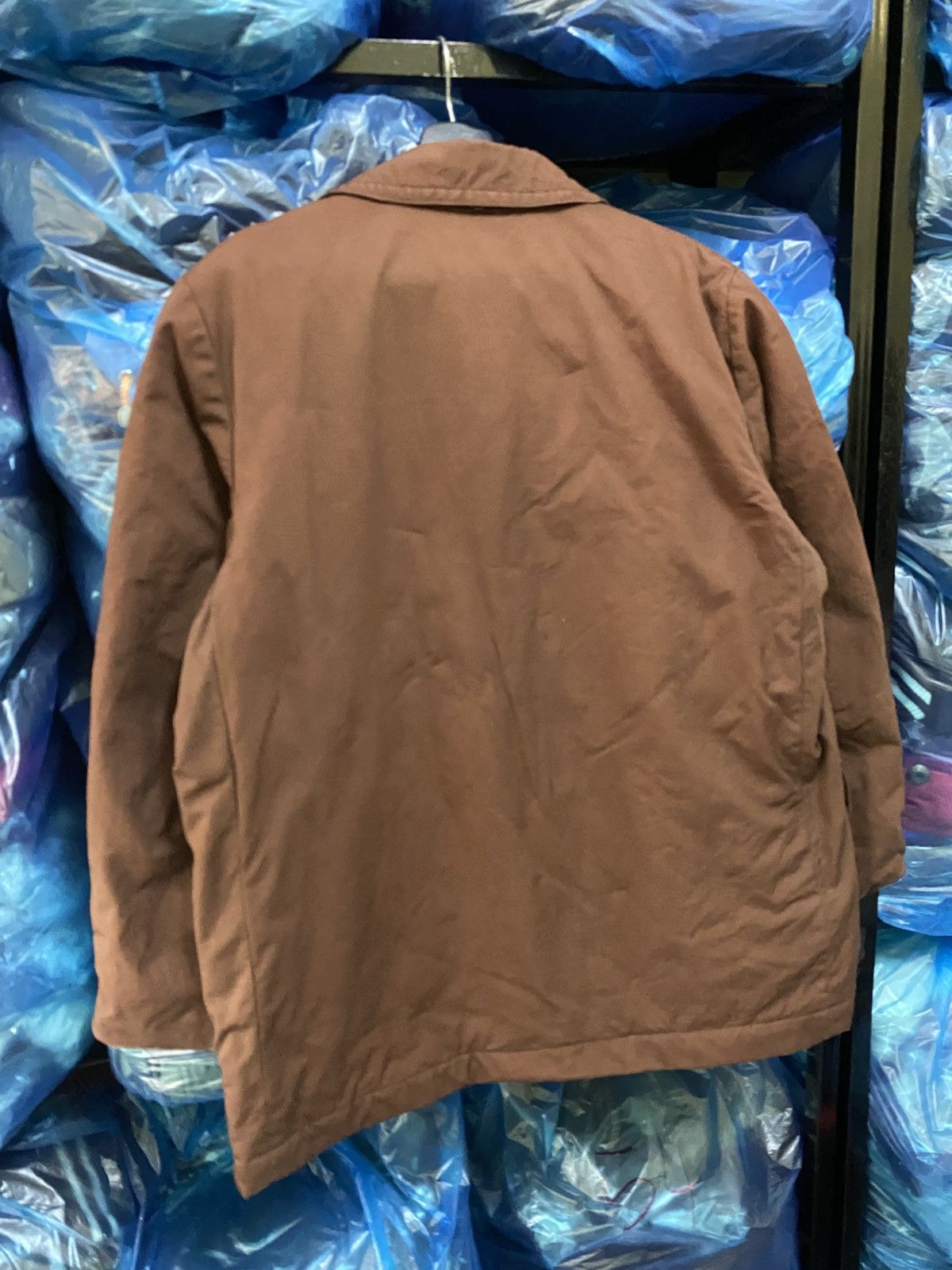 Vintage Vintage Brown Canvas Winter Work Jacket with Faux Fur Lining Size US M / EU 48-50 / 2 - 10 Thumbnail