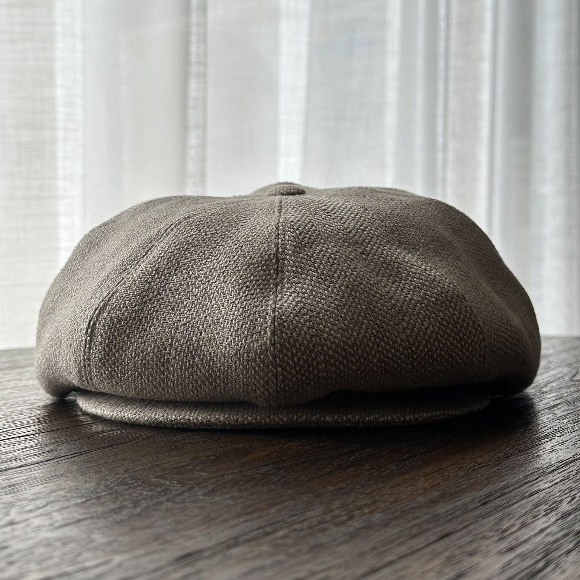 Old Joe OLD JOE Cotton-Linen Octagonal sboy Cap Size ONE SIZE - 5 Thumbnail