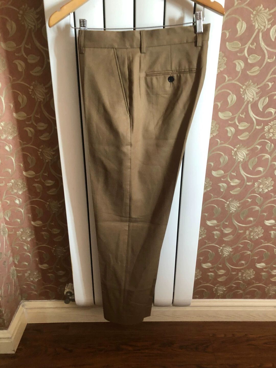 Burberry Sandro Camel Slim Fit Wool Suit Size 48 (New, Authentic) Size 48R - 5 Thumbnail
