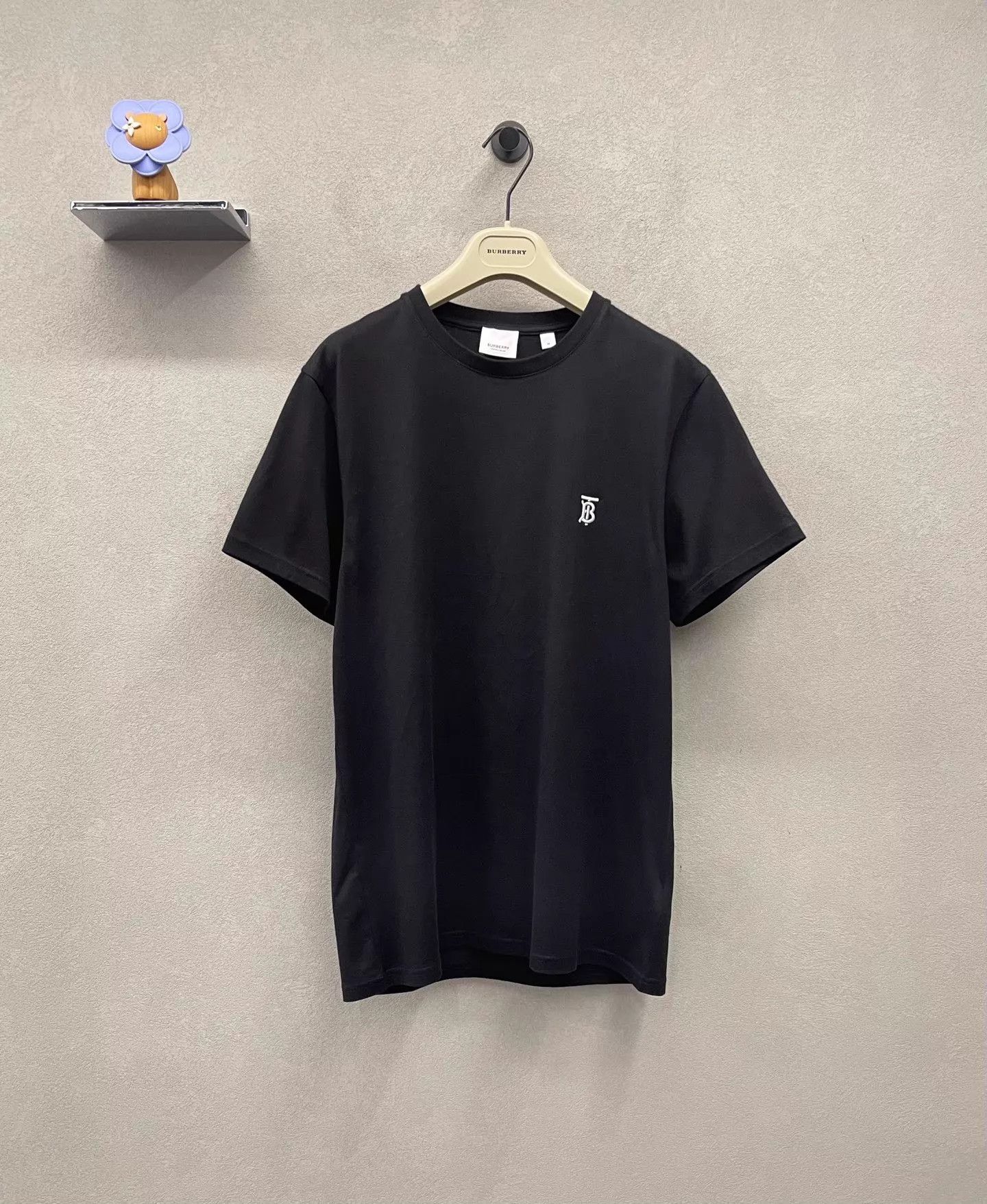 Burberry Burberry Black Short-Sleeve T-Shirt Size M Size US M / EU 48-50 / 2 - 1 Thumbnail