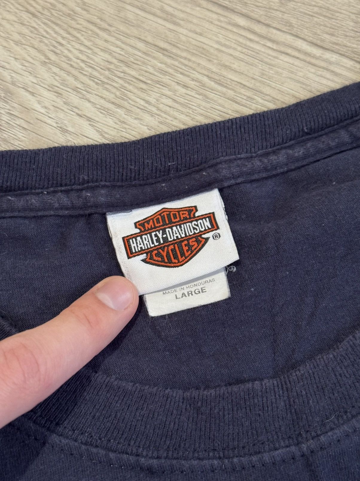Harley Davidson 🔷Harley Davidson Lightning Graphic Long sleeve T-shirt🔷 Size US L / EU 52-54 / 3 - 6 Thumbnail