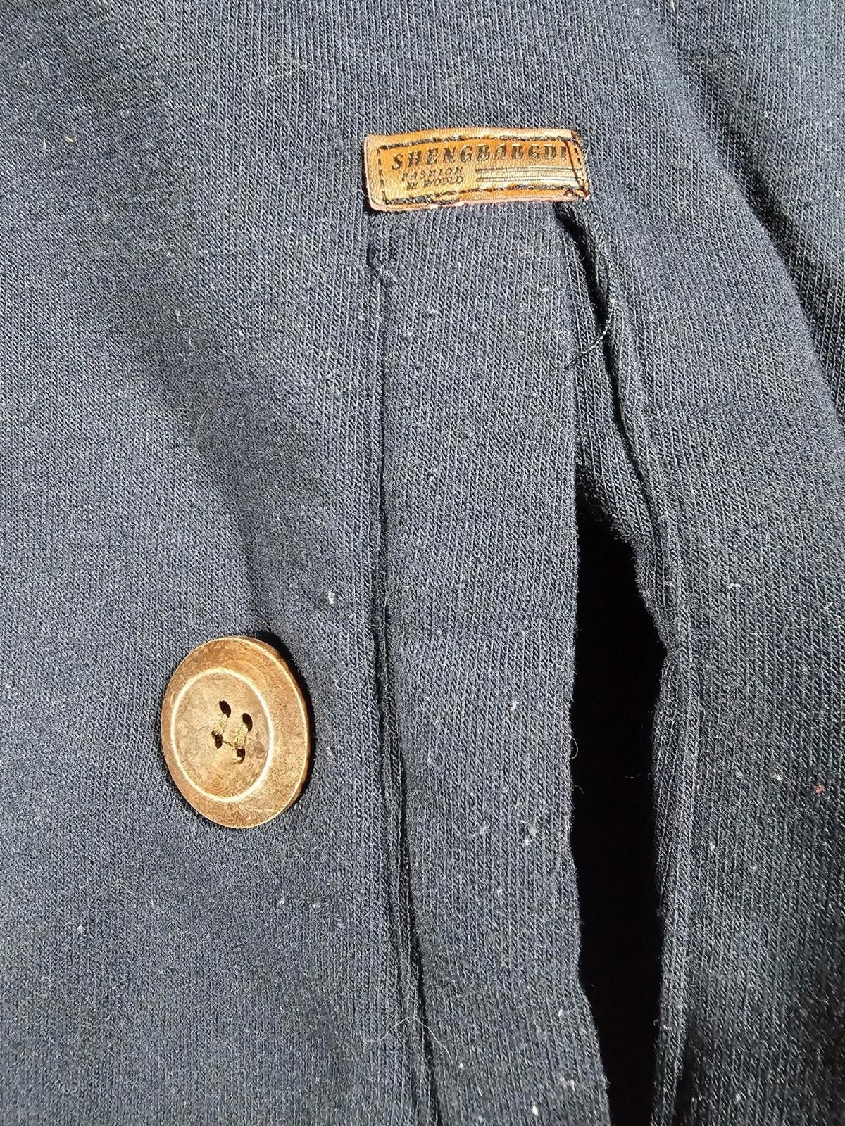 Other Blue Hoodie Button Front Elbow Pads SEE MEASUREMENTS Size US L / EU 52-54 / 3 - 3 Thumbnail