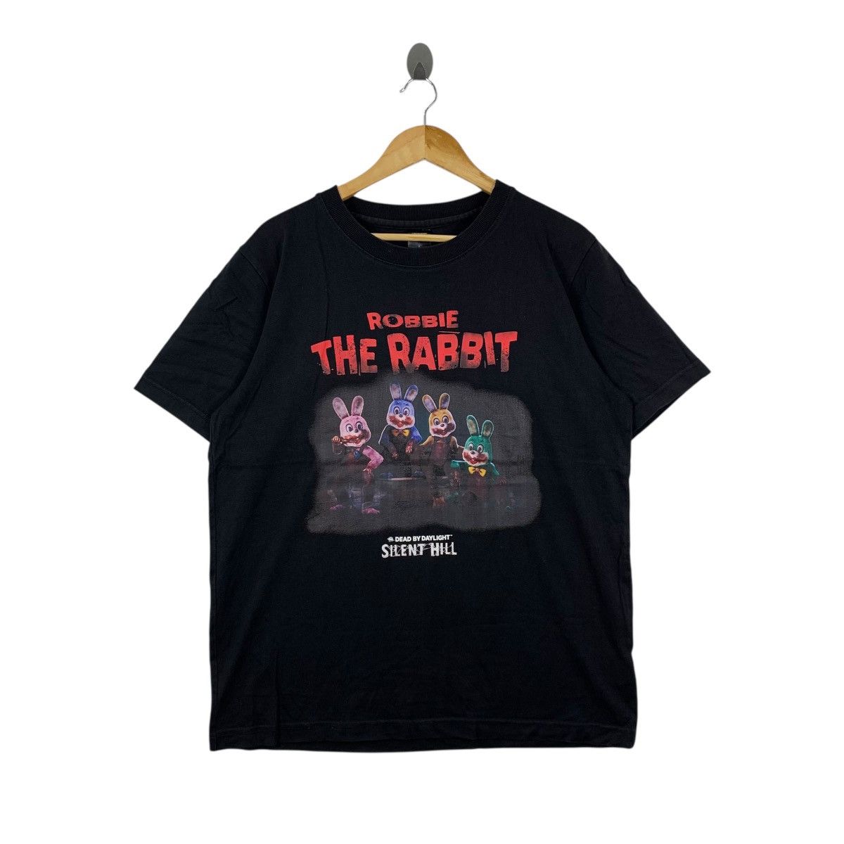 Vintage Robbie The Rabbits Dead By Daylight Film Movie Big T-Shirt Size US L / EU 52-54 / 3 - 1 Thumbnail