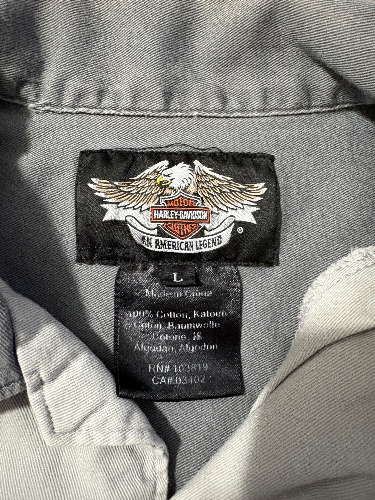 Harley Davidson Harley Davidson Mechanic Button Up Size US L / EU 52-54 / 3 - 2 Thumbnail