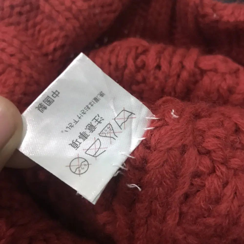 Japanese Brand × Kapital × Vintage British Wool Sheep Knit Beanie Hat Size ONE SIZE - 6 Thumbnail