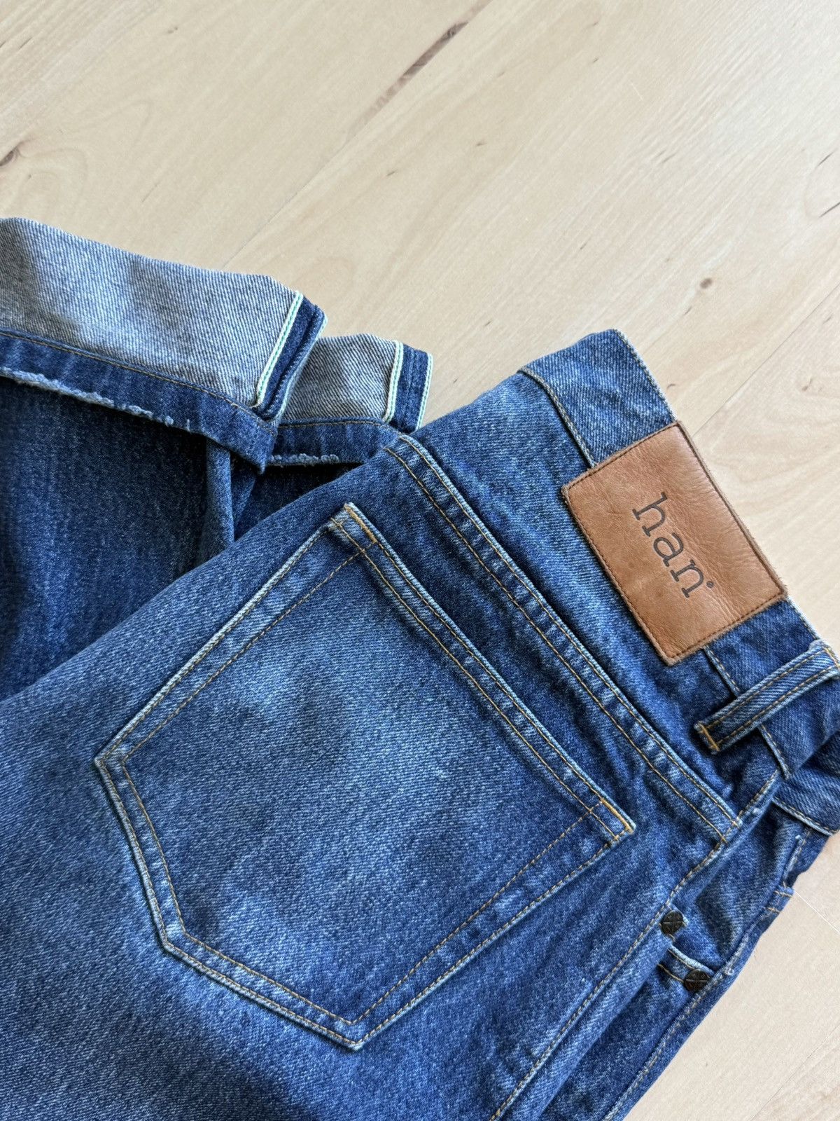 Han Kjobenhavn Han Kjobenhavn Regular Selvage Denim Lot. 04 Jeans Size US 30 / EU 46 - 1 Thumbnail