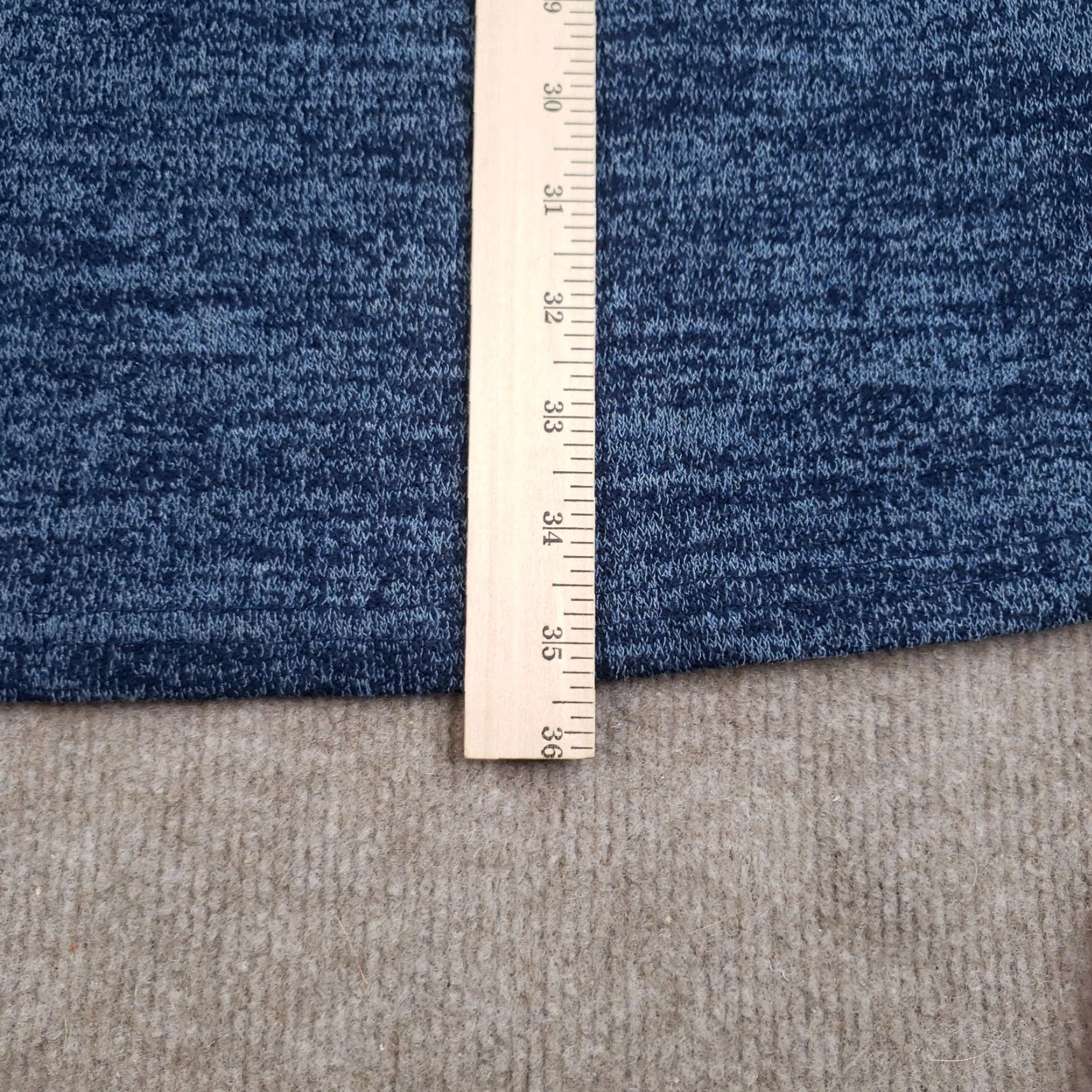 Vintage Aryeh Sweater Dress Womens Medium Blue Shift 1/2 Sleeve Stretch Casual Knit Size M / US 6-8 / IT 42-44 - 5 Thumbnail