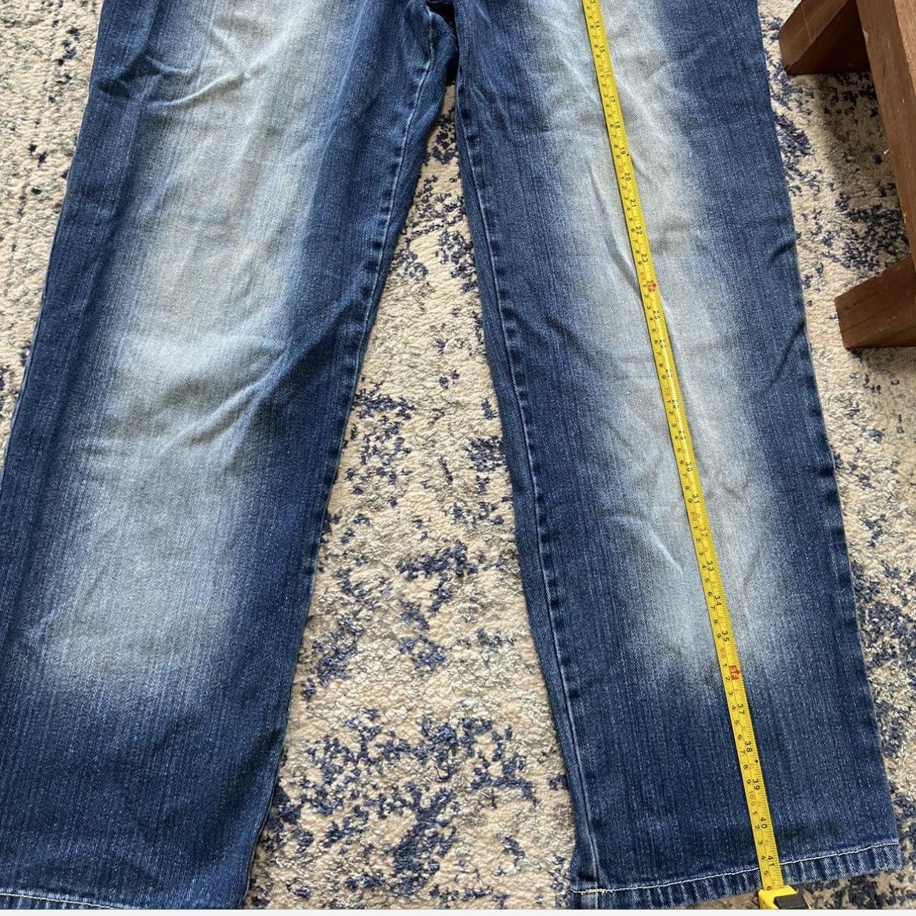 Other Raw blue denim jeans Size US 36 / EU 52 - 4 Thumbnail
