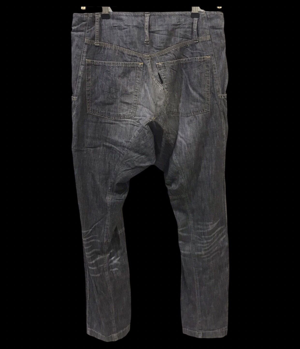 CABANE de ZUCCa CABANE de ZUCCA XIssey Miyake Designer Crazy Seam Pant Size US 33 - 2 Thumbnail
