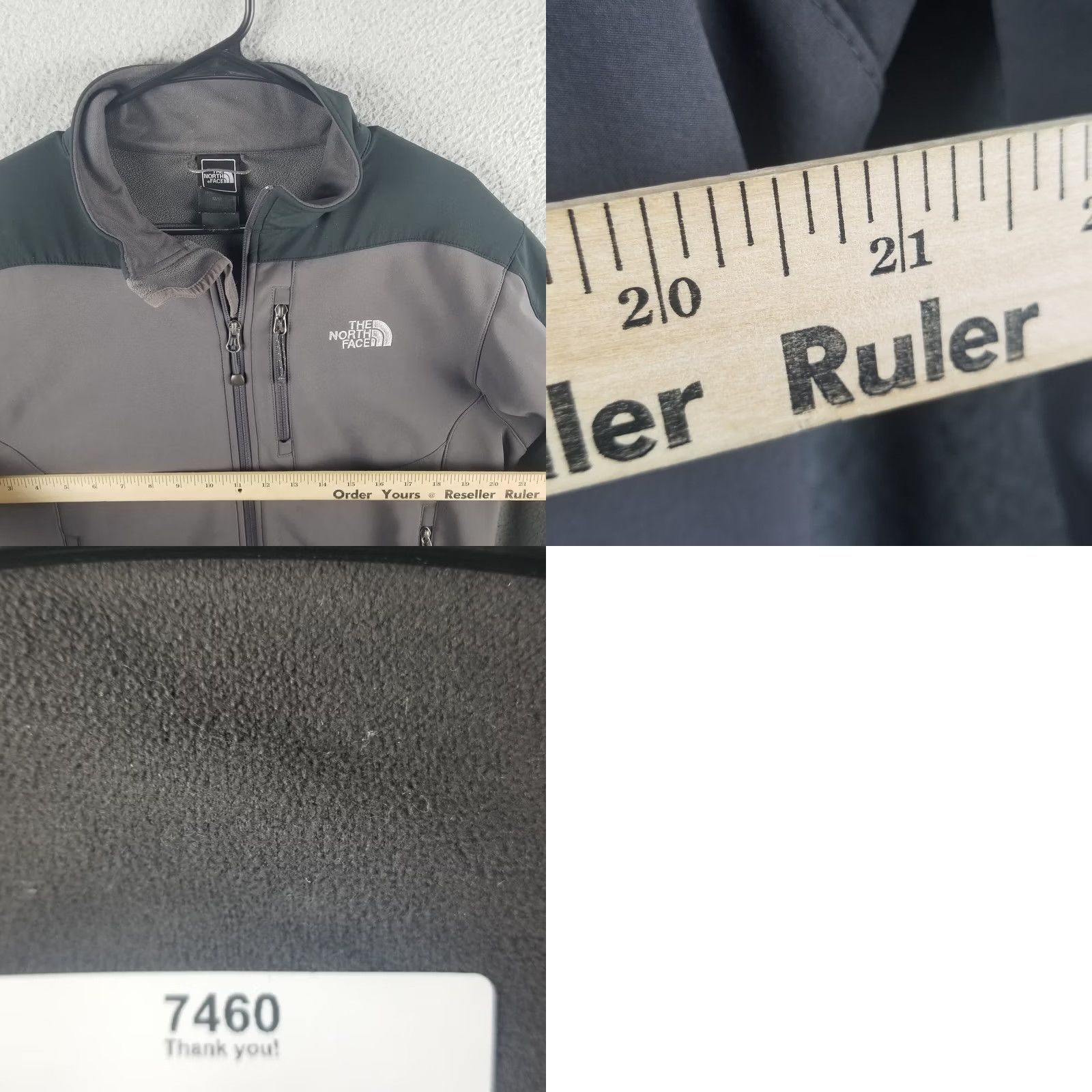 The North Face The North Face Jacket Men Medium APEX Bionic Softshell Black Gray Colorblock Zip Size US M / EU 48-50 / 2 - 9 Thumbnail
