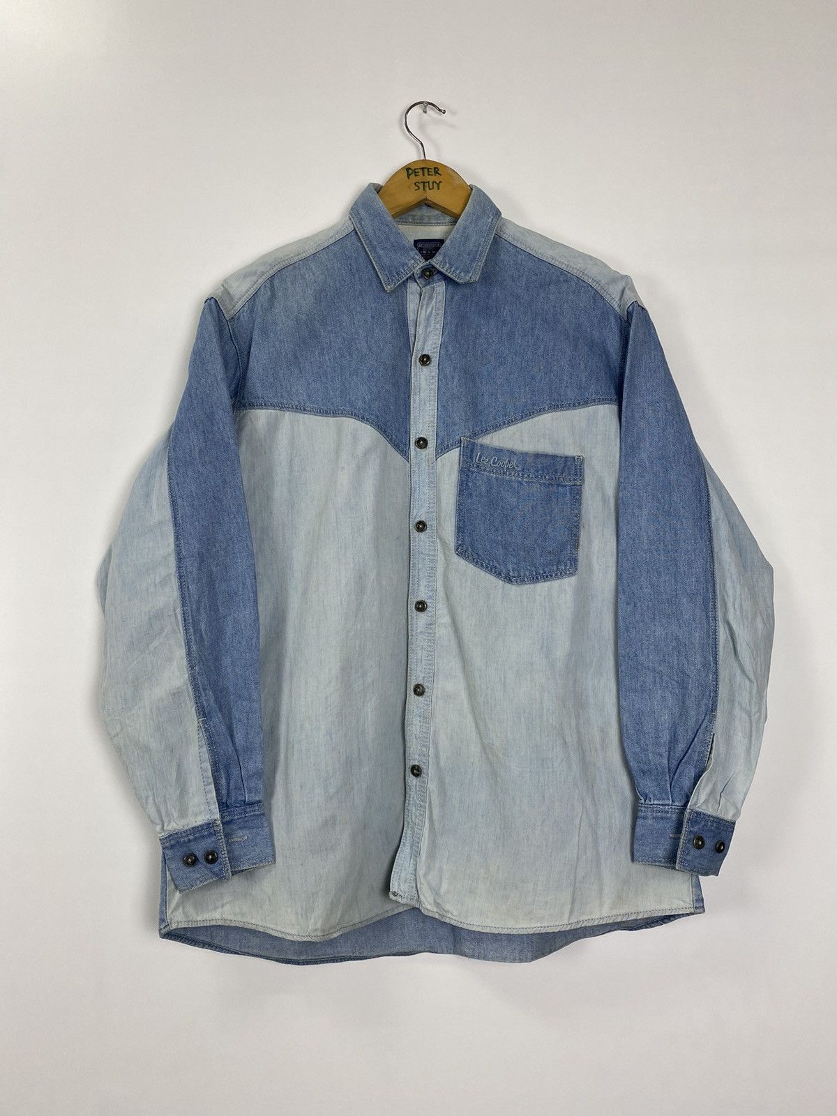 Lee × Vintage Vintage 90’s Lee Cooper Western Denim Jacket Size US M / EU 48-50 / 2 - 1 Thumbnail