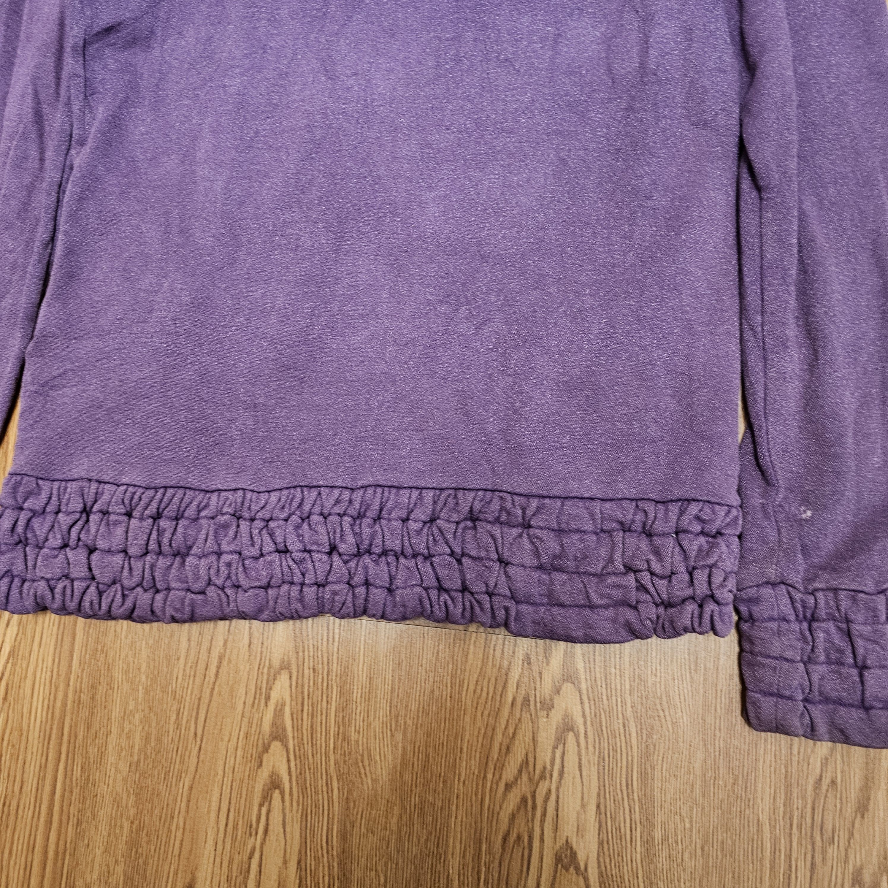 If Six Was Nine Faux Fur Archive H2O Jeans Racoon Lurex Purple Hoodie Size M / US 6-8 / IT 42-44 - 7 Thumbnail