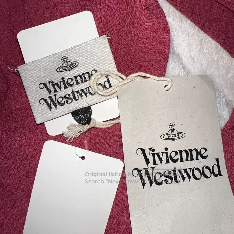 Vivienne Westwood Vivienne Westwood Fuchsia Artificial Silk Tie-Waist Ruffle Size XS / US 0-2 / IT 36-38 - 5 Thumbnail